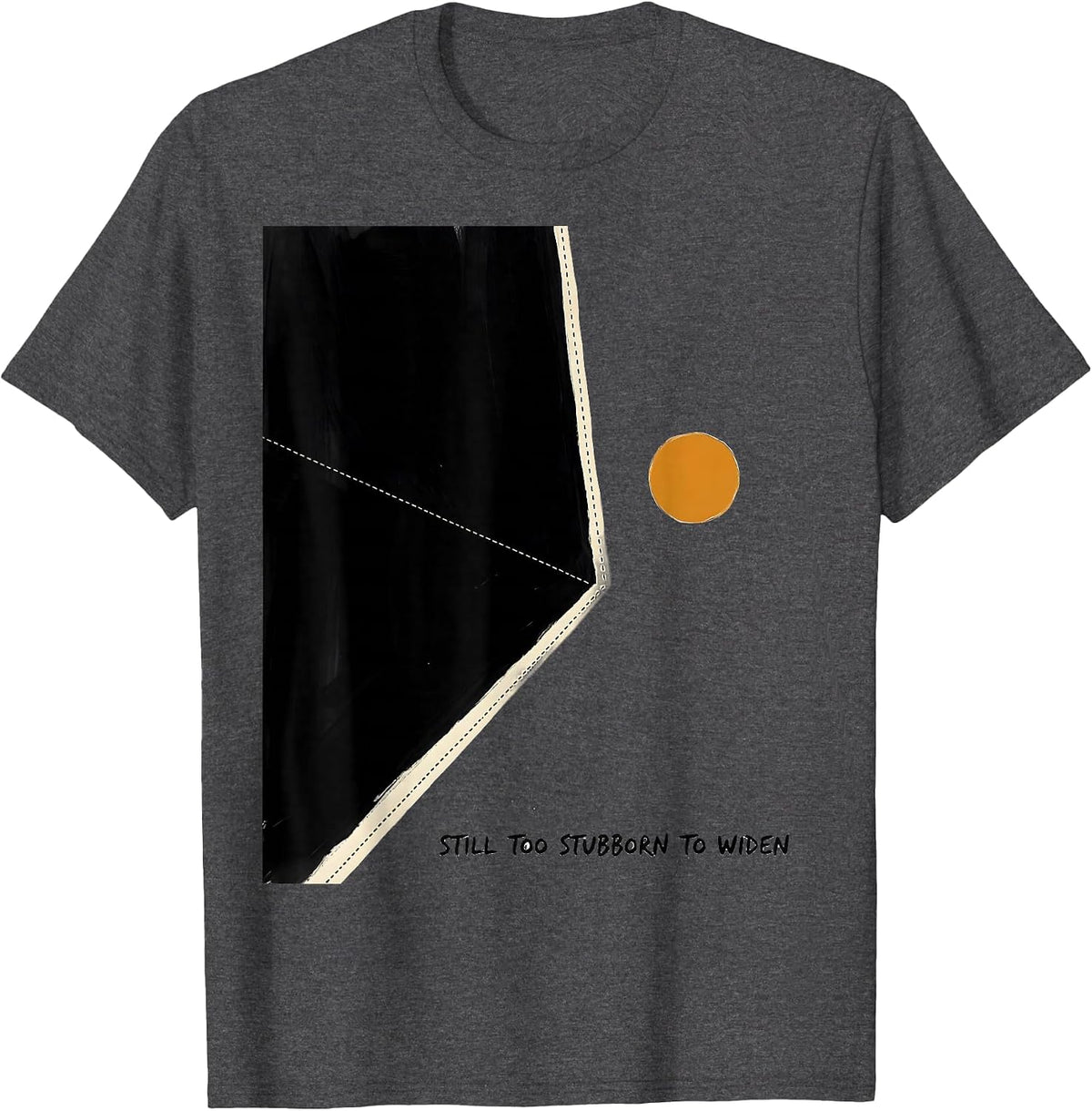 Still Too Stubborn To Widen Vintage Car Enthusiast Road Trip T-Shirt - Dark Heather Grey