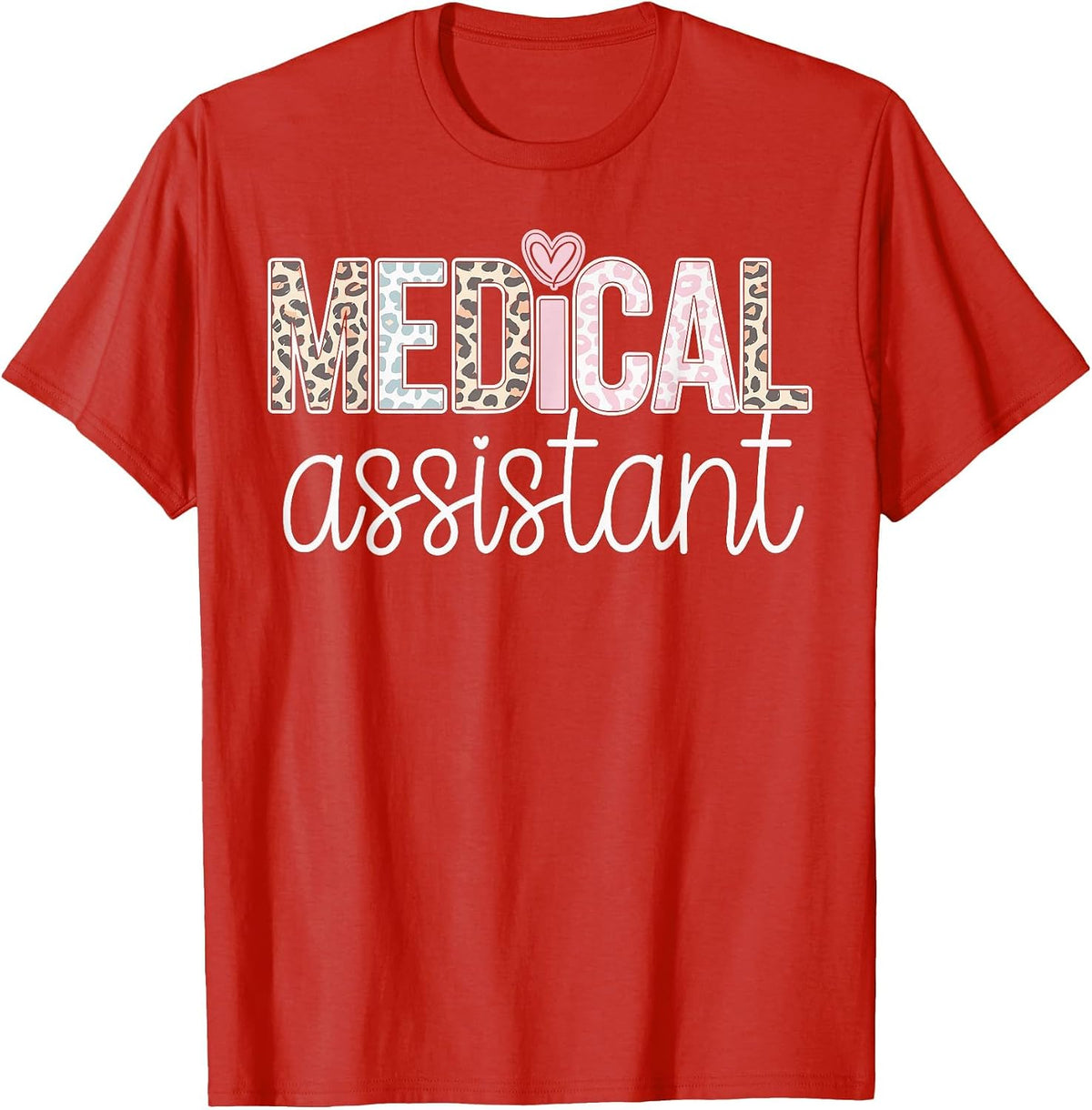 Certified Medical Assistant T-Shirt - Red