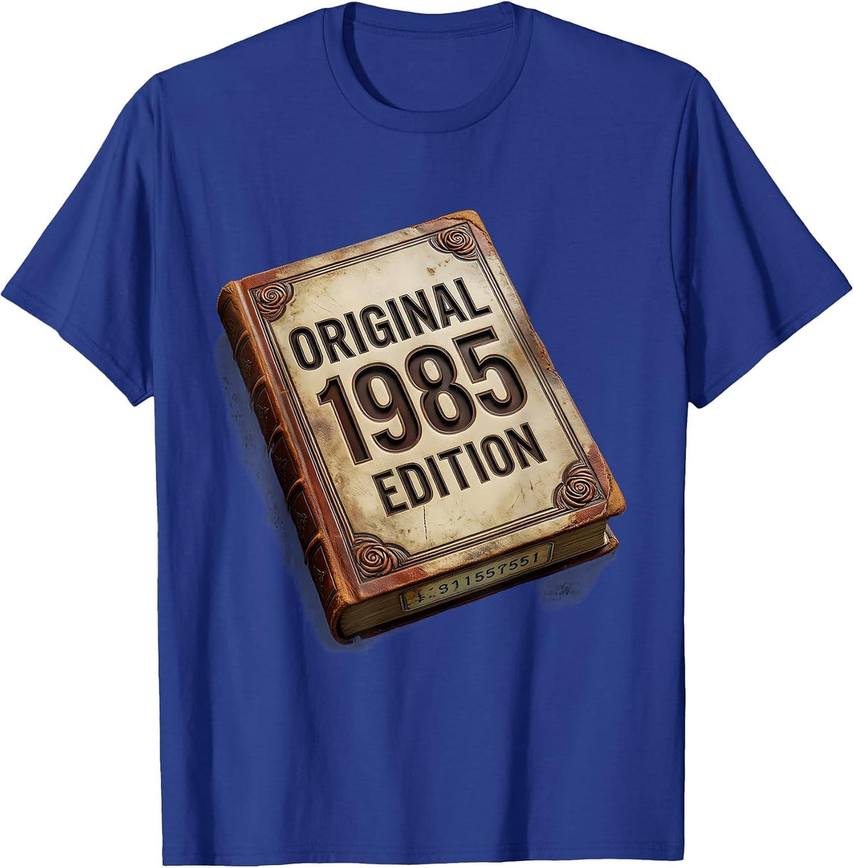 Original 1985 Edition Vintage Birth Year Design T-Shirt - Royal Blue