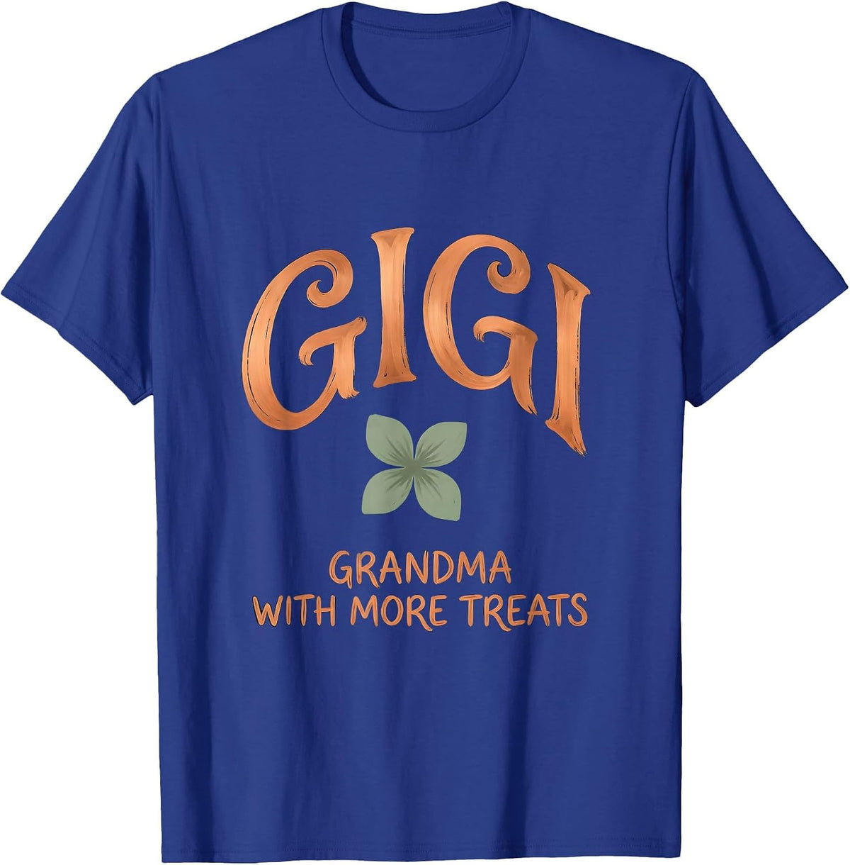 Men's Gigi Grandma With More Treats Funny Grandma Gift Boho T-Shirt - Royal Blue