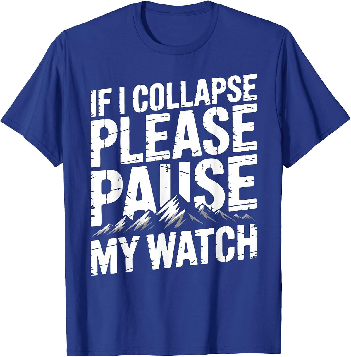 Ultramarathon Run Funny Ultra Race T-Shirt - Royal Blue