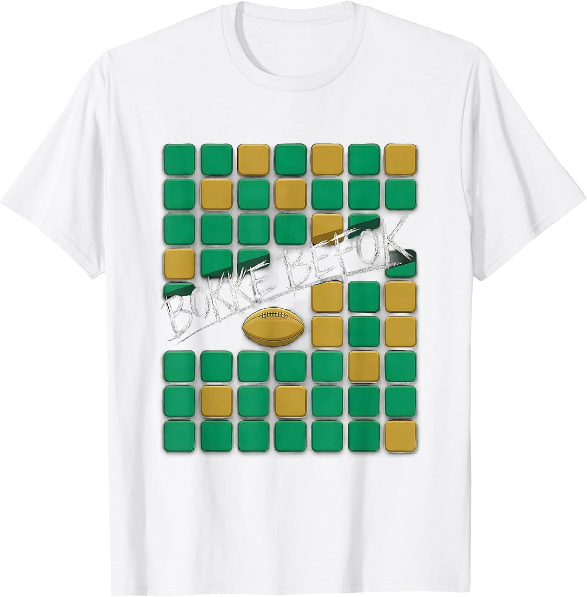 Men's Bokke Befok South African Rugby Bokke Fan Pride T-Shirt - White