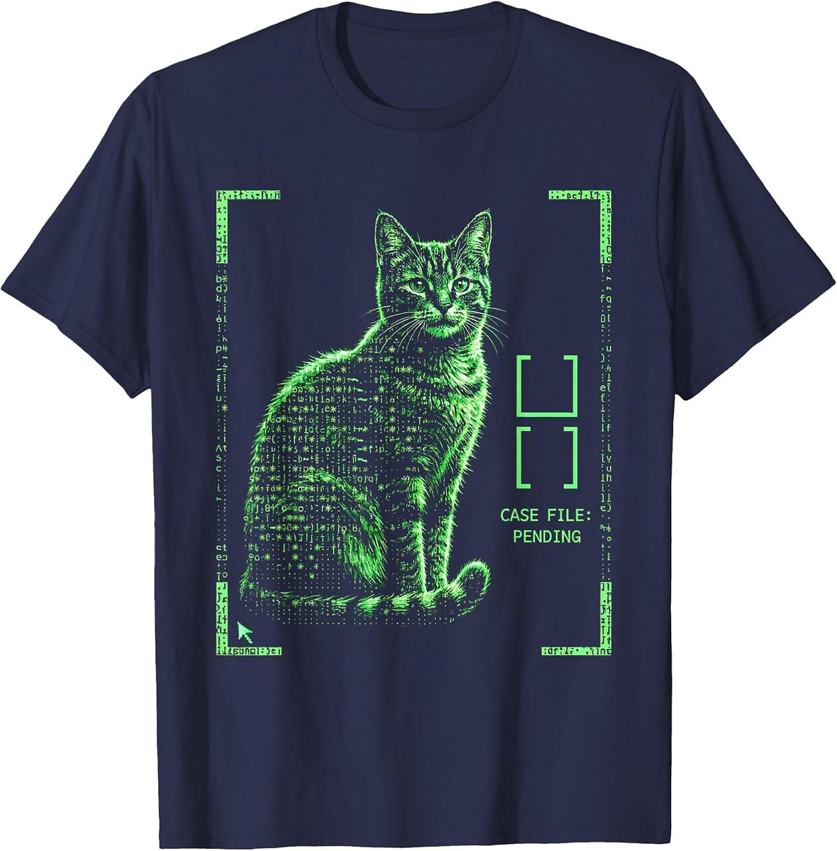 Case File: Pending Funny Quantum Physics Science Geek Humor T-Shirt - Navy Blue