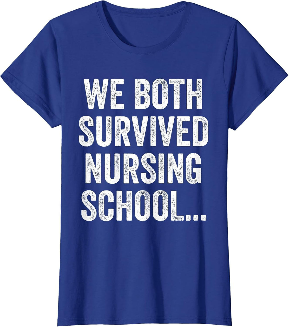 Funny Boyfriend Husband Nursing Student Nurse School Couple T-Shirt - Royal Blue