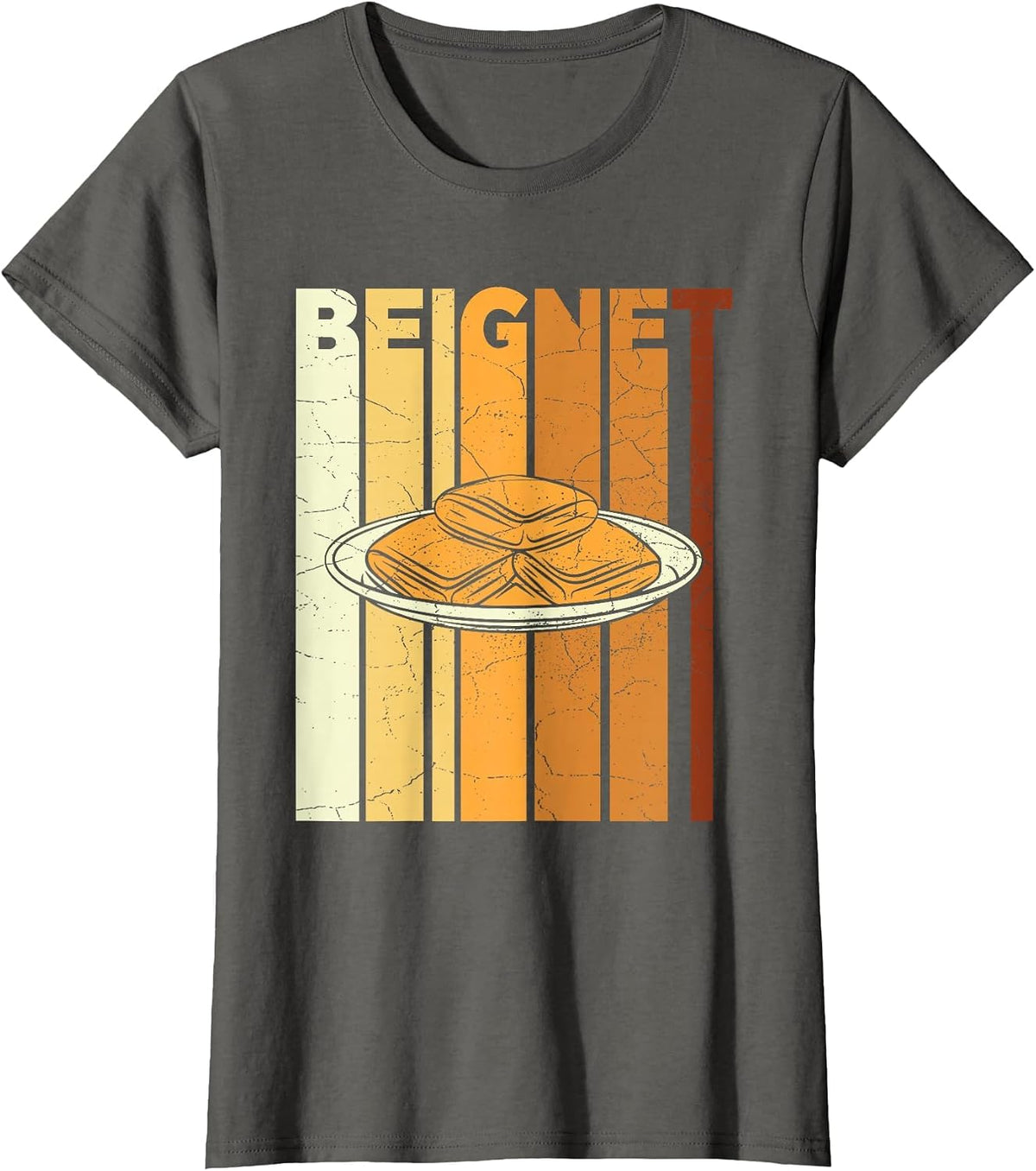 Beignet Quote for a Beignet Baker T-Shirt - Asphalt Grey