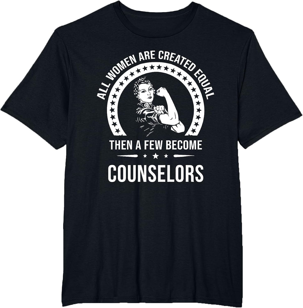 Counselor Shirts for Women | Counselor T-Shirt - Black