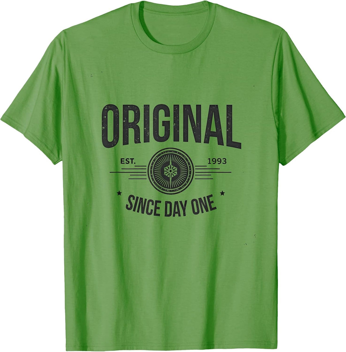 Original Since Day One Vintage 1985 Mens Design T-Shirt - Grass Green