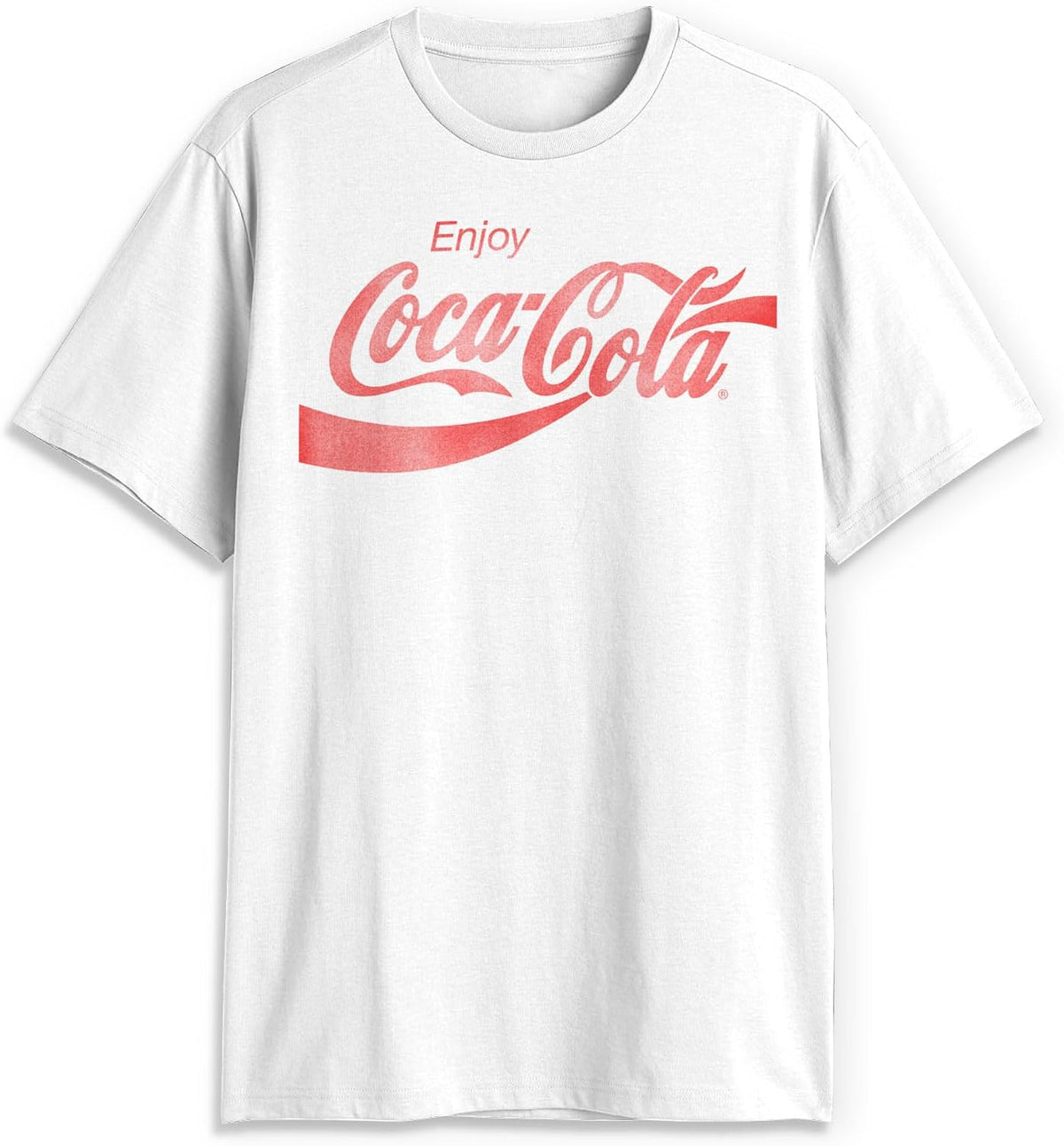 Coca-Cola Men's Eighties Coke Short Sleeve T-Shirt - White