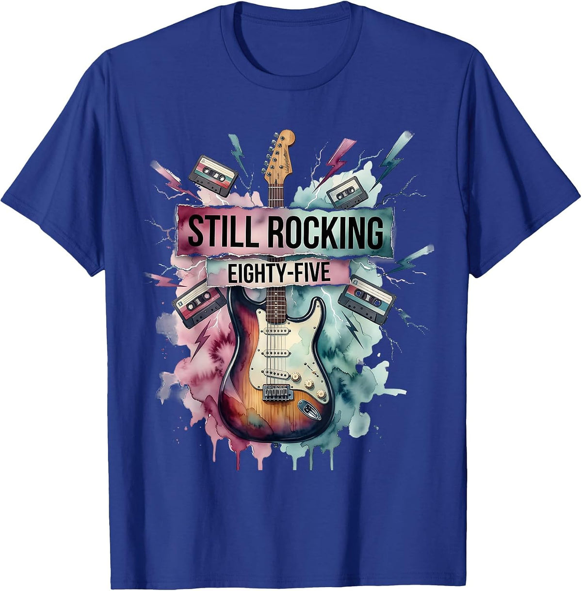 Still Rocking Eighty-Five 1985 Vintage Design T-Shirt - Royal Blue