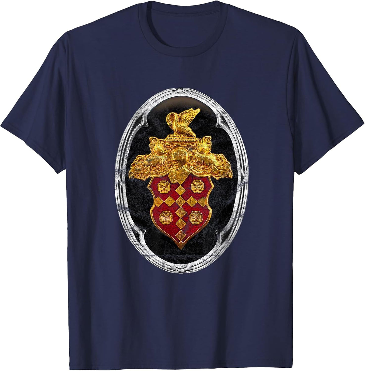Vintage Car Retro Logo - Packard Motor Car Co. (1903-1955) T-Shirt - Navy Blue