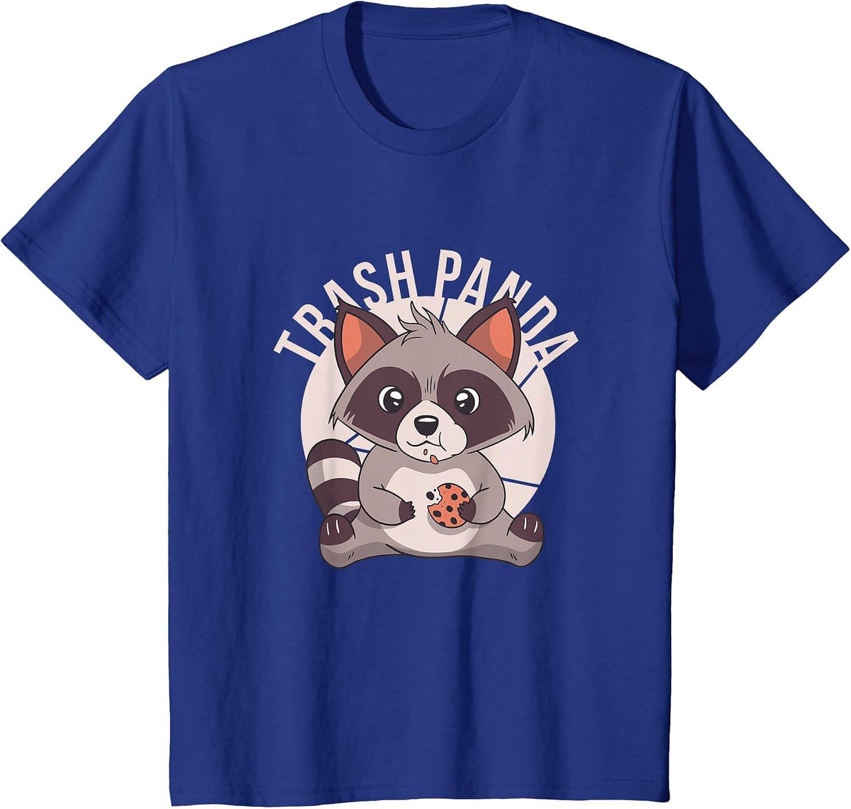 Trash Panda Funny Raccoon T-Shirt - Royal Blue