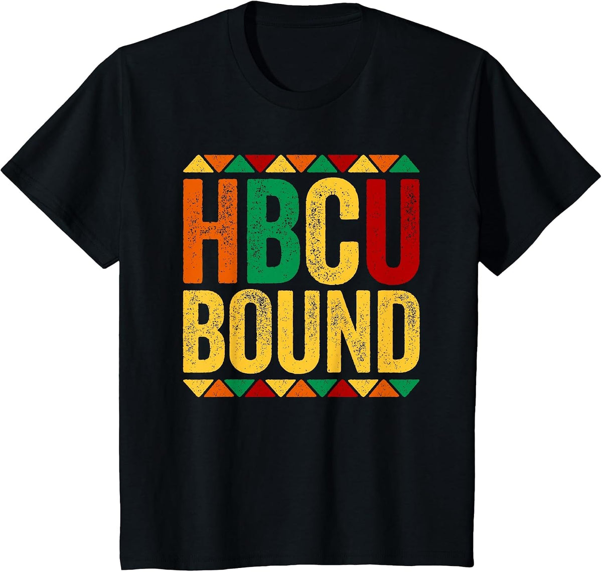 HBCU Bound Shirt Historical Black History College Alumni T-Shirt - Black