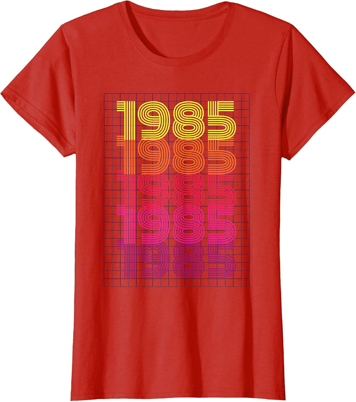 1985 Birthday T-Shirt - Red