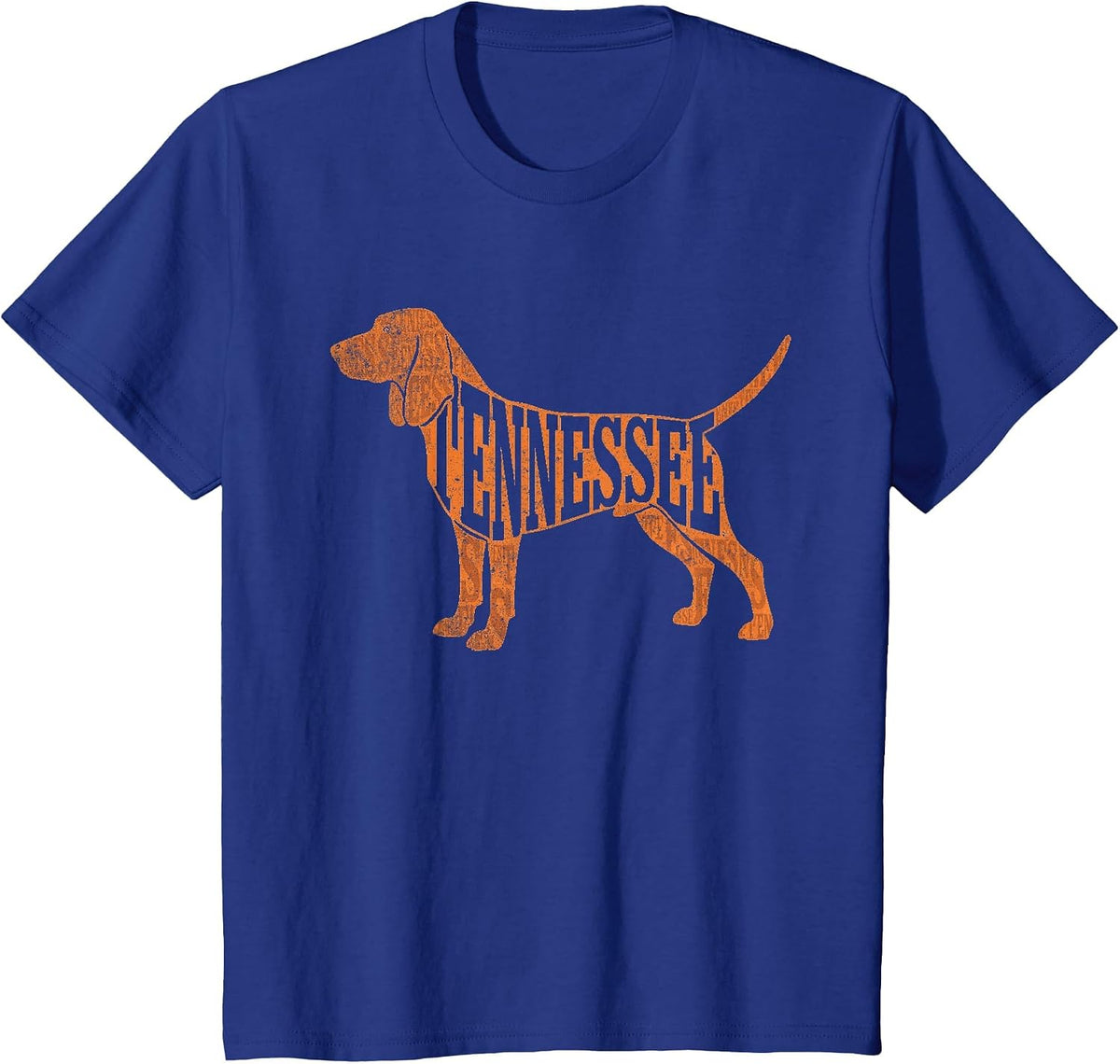 Tennessee Retro Vintage T-Shirt - Royal Blue