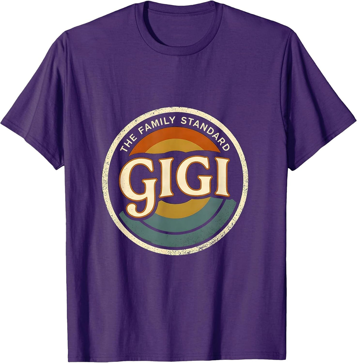 I'm Gigi The Family Standard Funny Grandma Humor T-Shirt - Purple