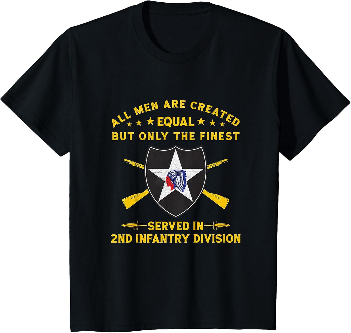 2nd Infantry Division Veteran Camp Humphreys South Korea Tee T-Shirt - Black
