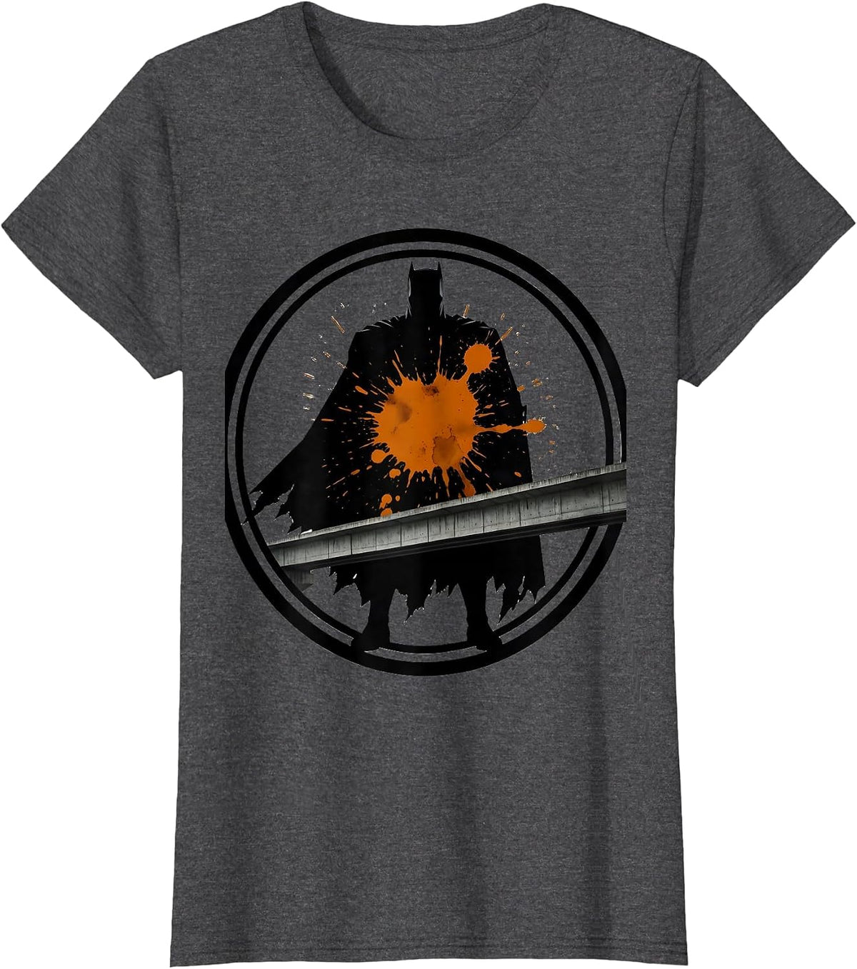 Women's Chaos Coordinator Parent Superhero Graphic T-Shirt - Dark Heather Grey
