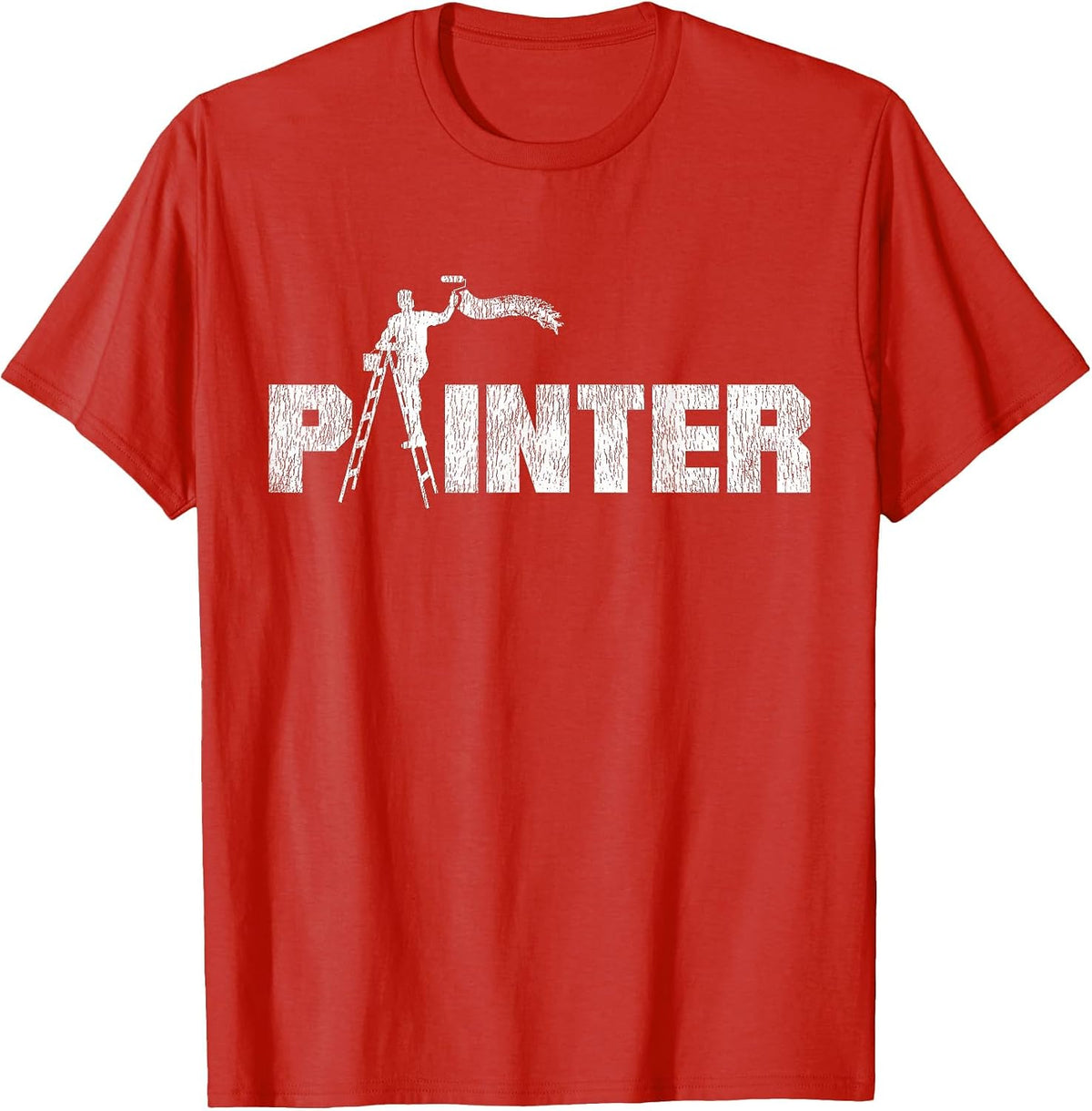 House Painter Decorator Painter T-Shirt - Red