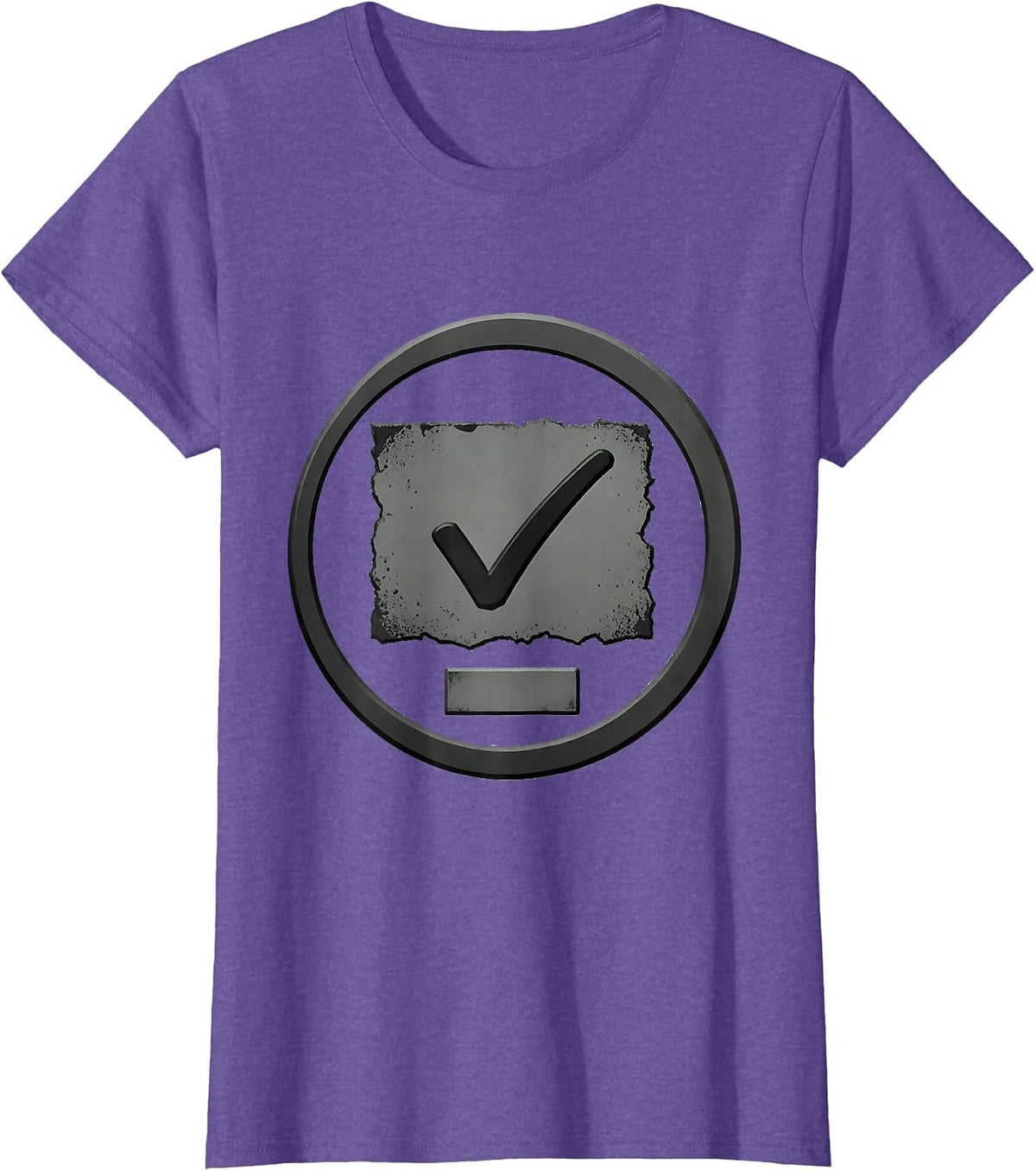 Sealed Badge AI Humor Tech Enthusiast Gift T-Shirt - Purple Heather