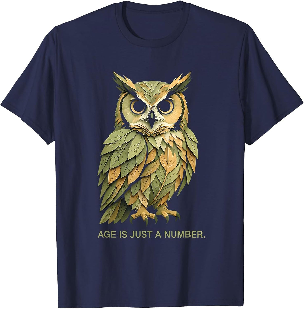Don't Let The Old Man In Age Is Just A Number T-Shirt - Navy Blue