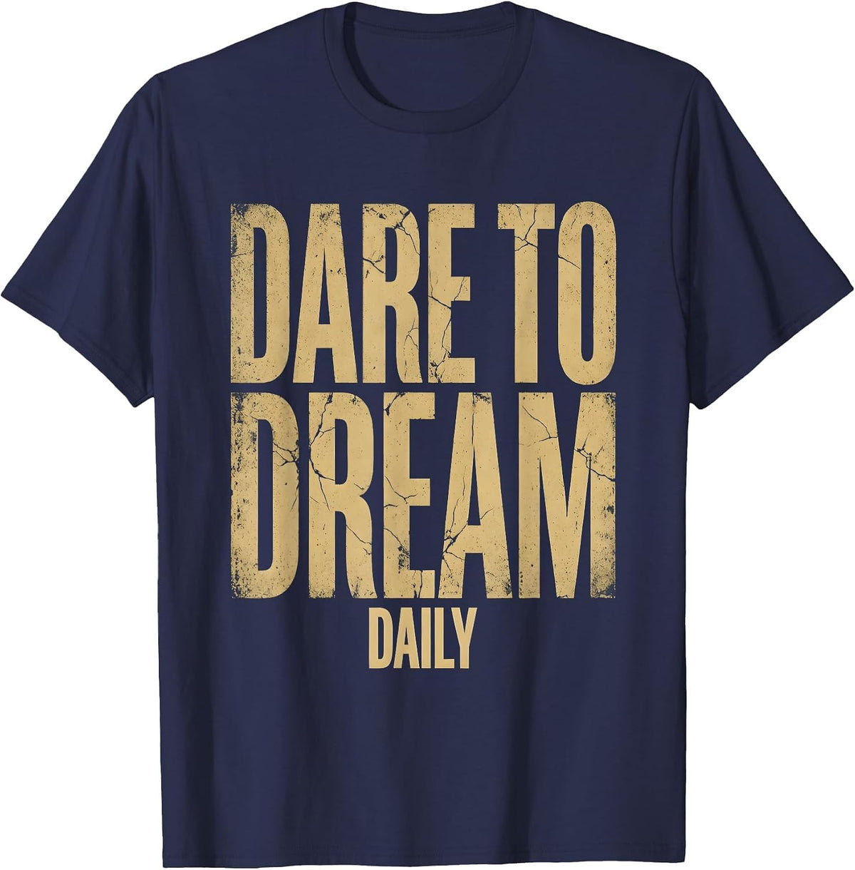 Reveur House Dare to Dream Daily Design T-Shirt - Navy Blue