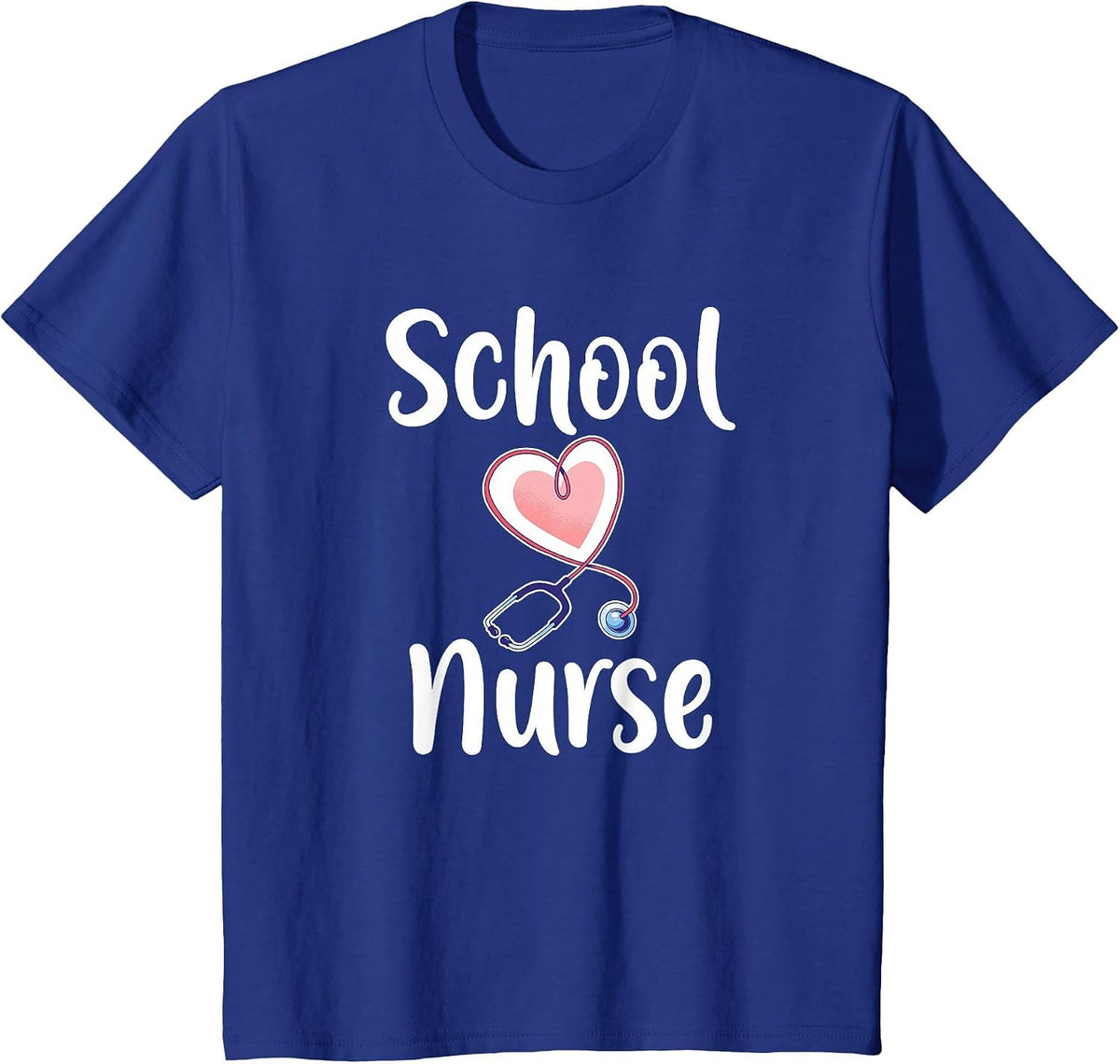 School Nurse T-Shirt - Royal Blue