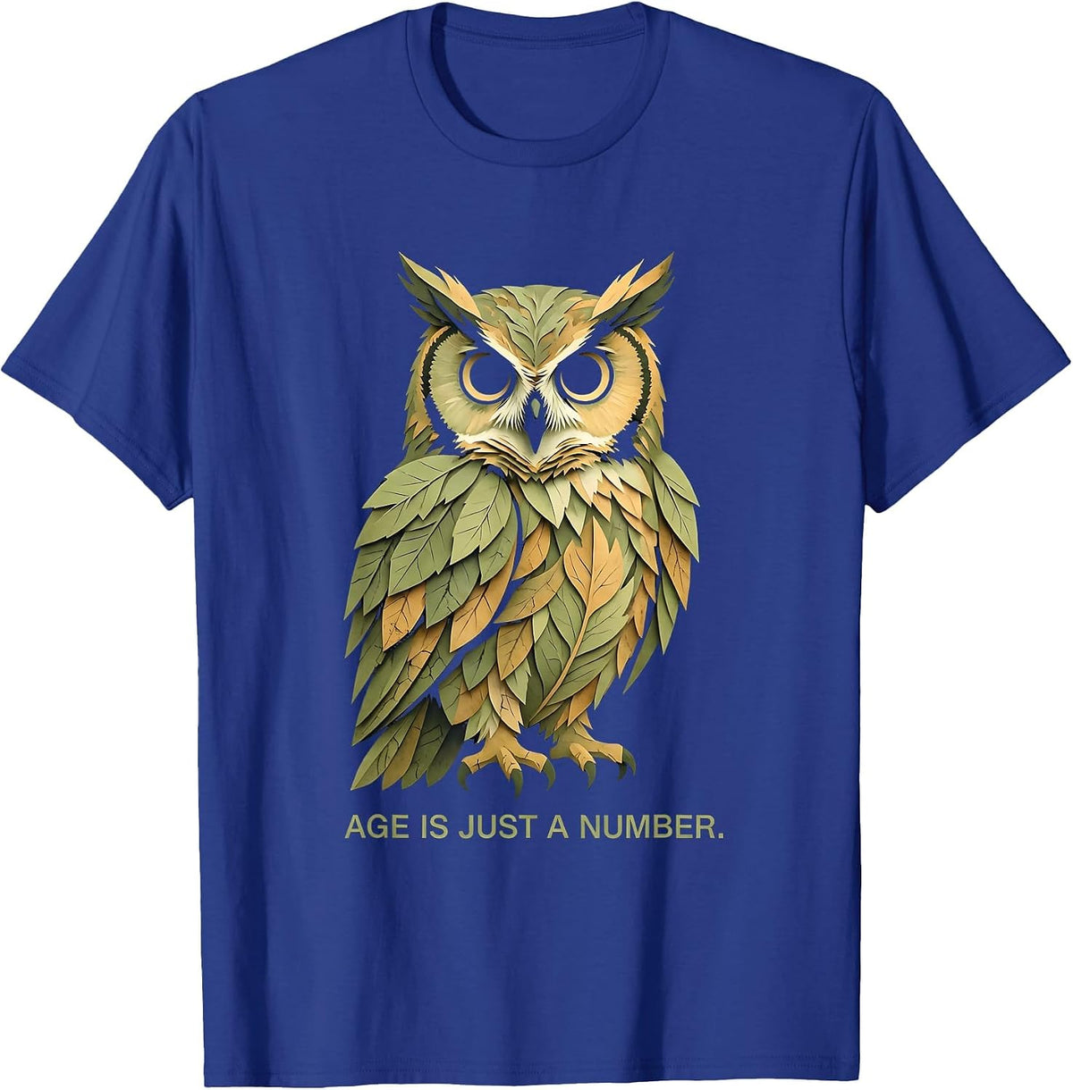 Don't Let The Old Man In Age Is Just A Number T-Shirt - Royal Blue