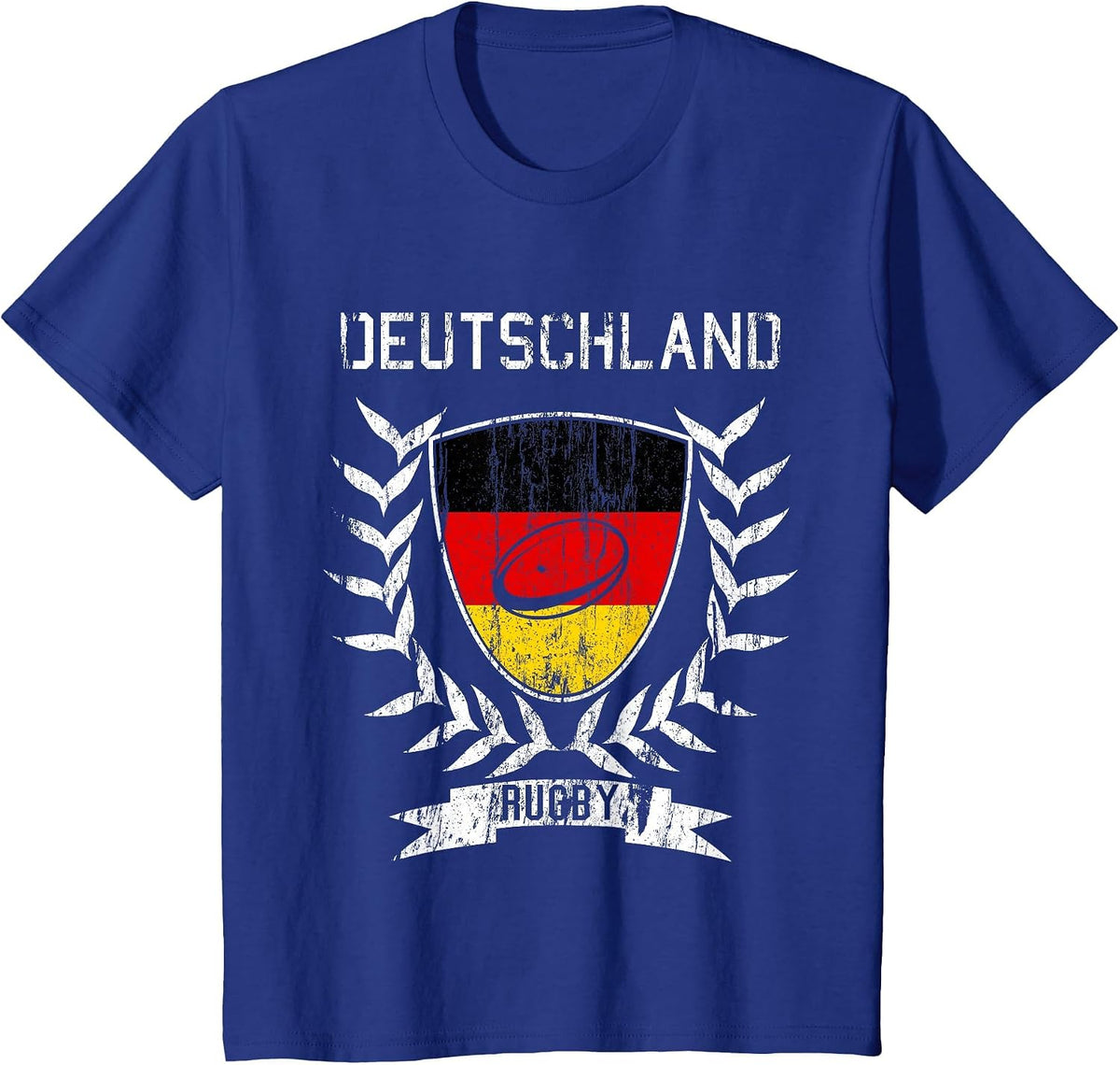 Germany Rugby Jersey 2021 Germany Rugby T-Shirt - Royal Blue