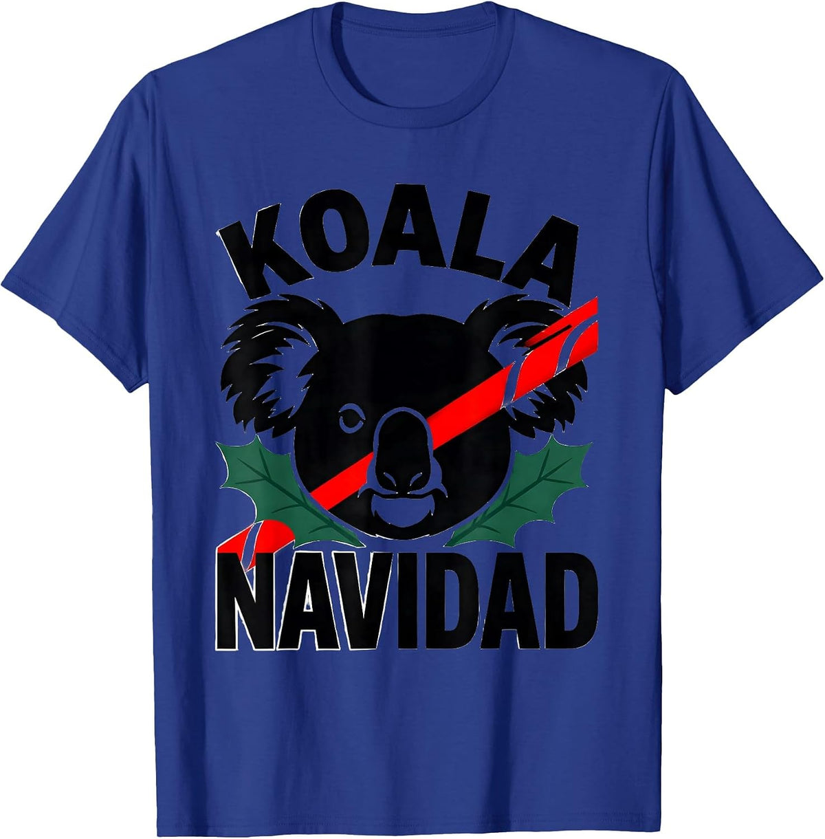 Men's Koala Navidad Funny Koala Lover Christmas Pun Gift T-Shirt - Royal Blue