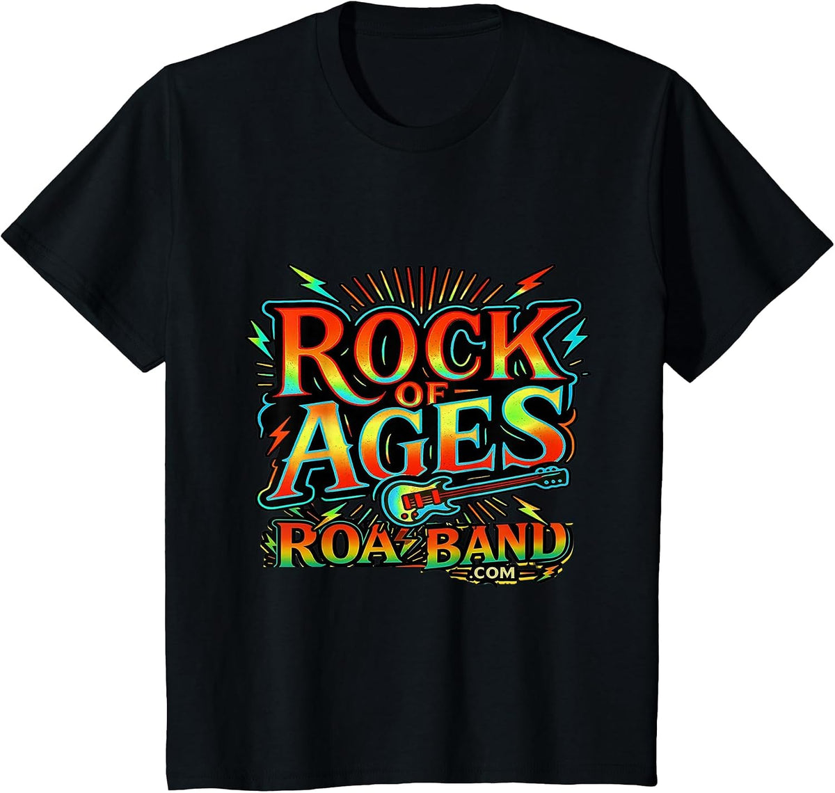 ROA Band - Rock of Ages - Laguna Woods T-Shirt - Black