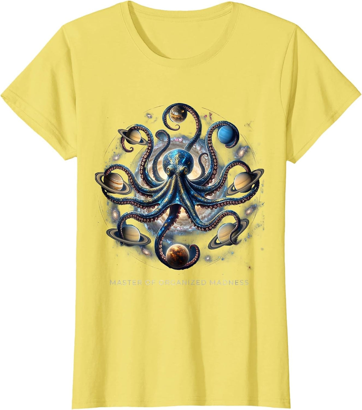 Women's Chaos Coordinator Master of Organized Madness T-Shirt - Lemon Yellow