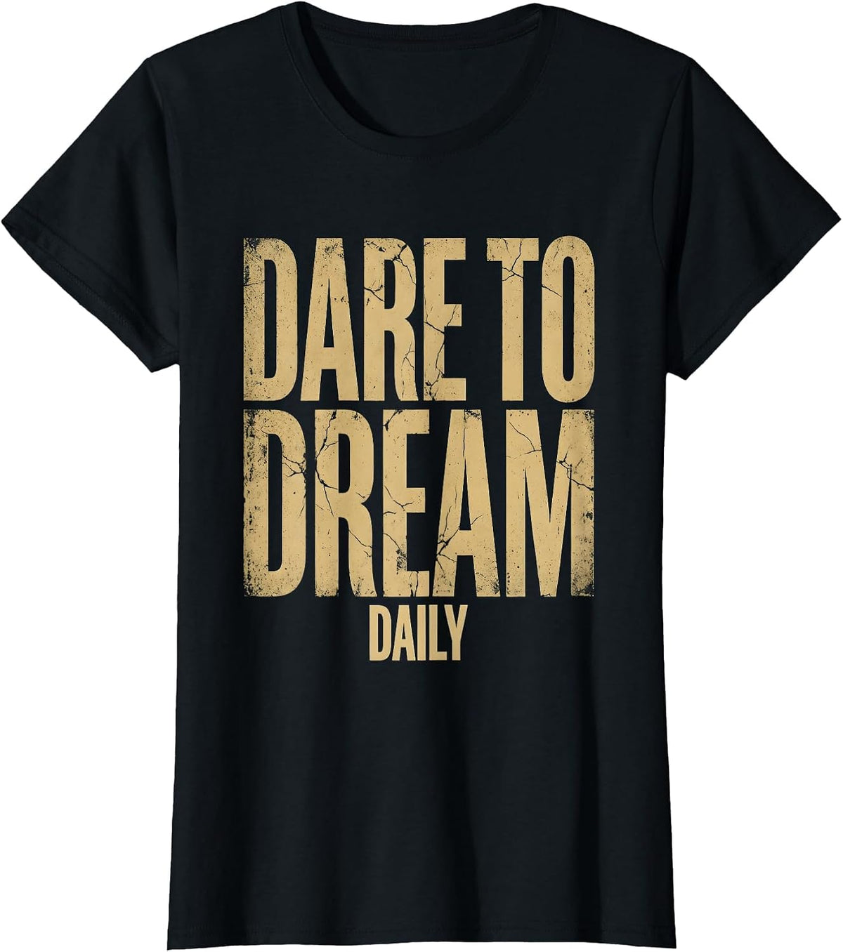 Reveur House Dare to Dream Daily Design T-Shirt - Black