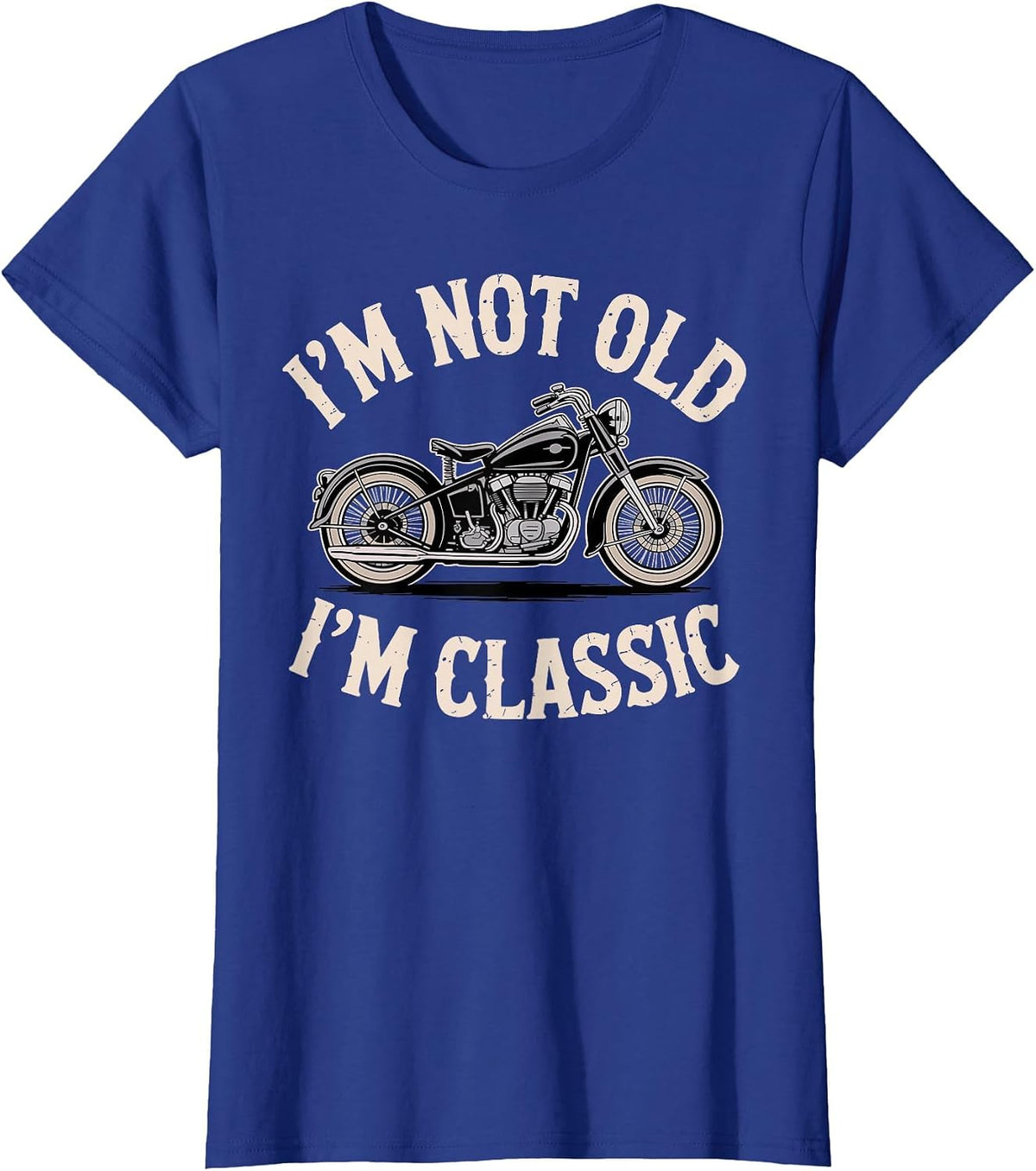 Best Motorcycle Design for Men Women Motorbike Lover Biker T-Shirt - Royal Blue