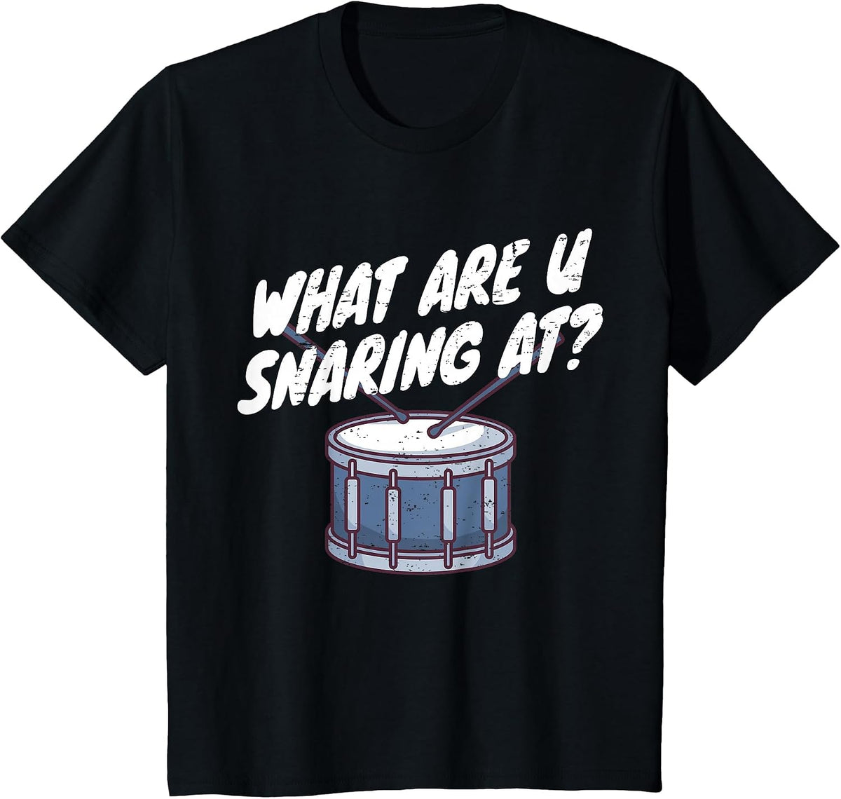Drummer Drum Kit T-Shirt - Black