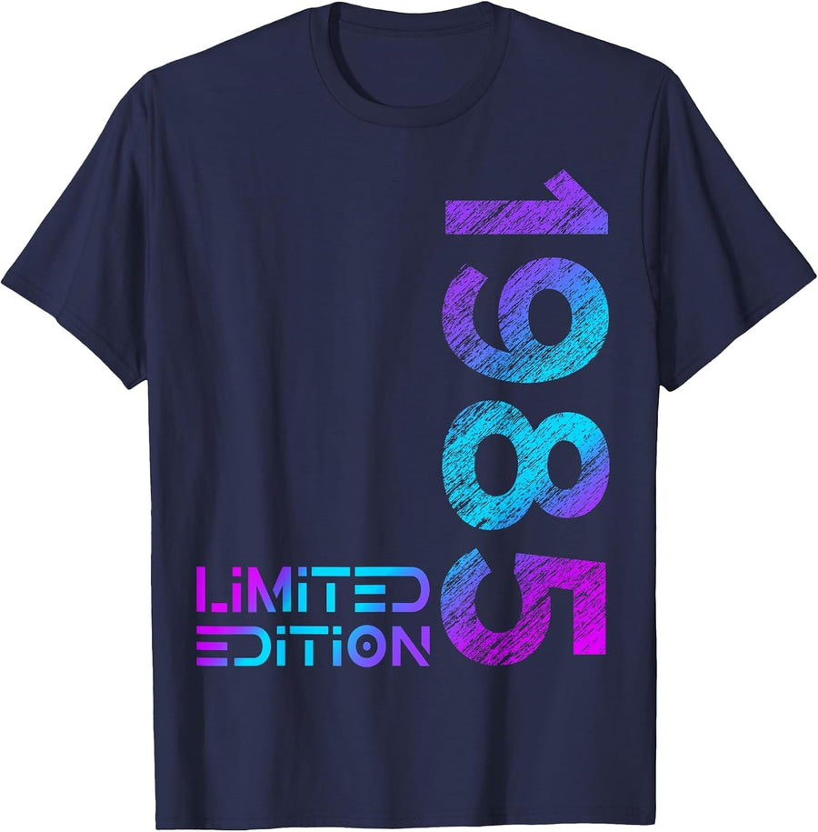 Limited Edition 1985 Man Woman 41th Birthday 41 T-Shirt - Navy Blue