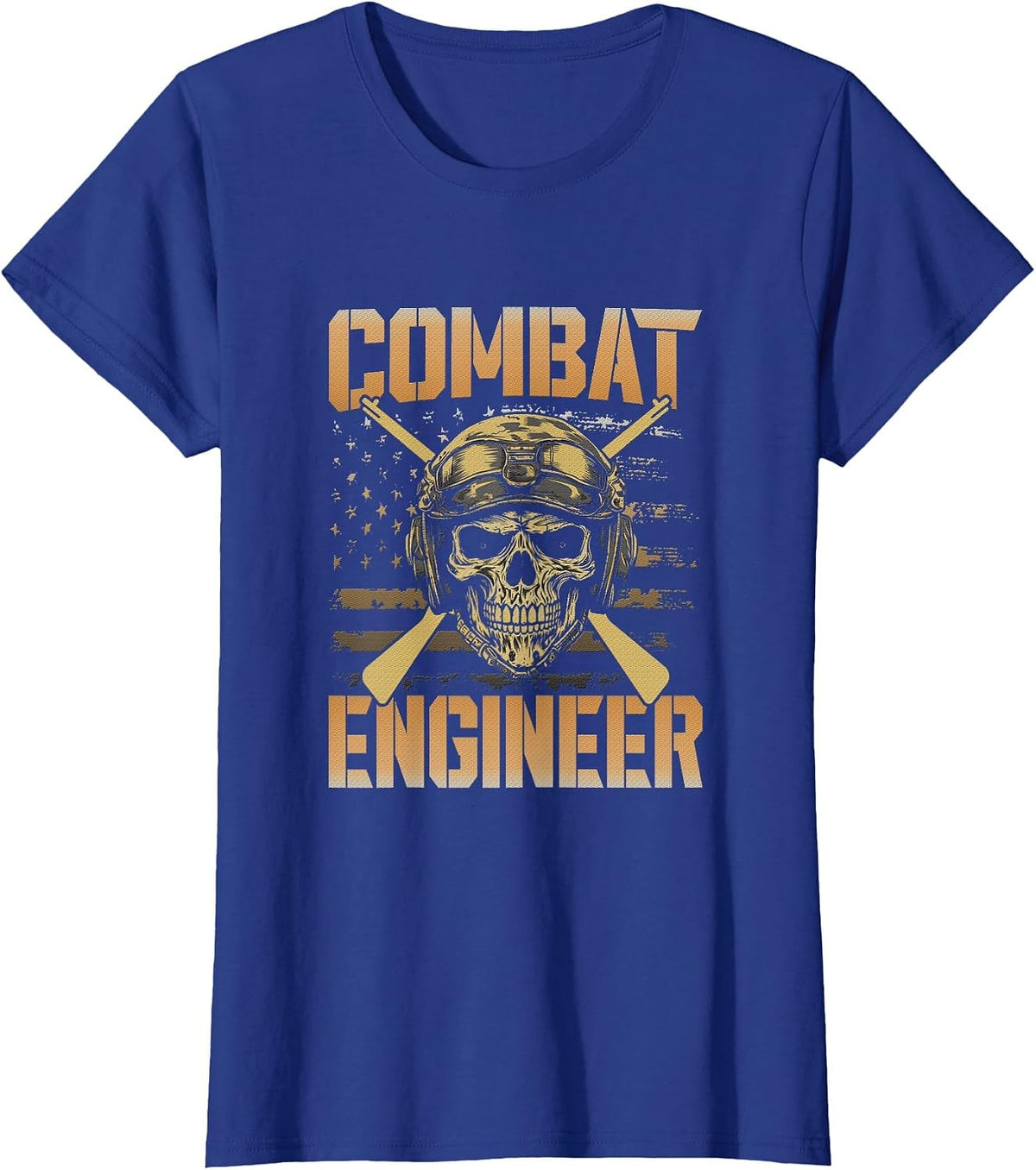Battle Engineer Day of Veterans Use War Veteran T-Shirt - Royal Blue