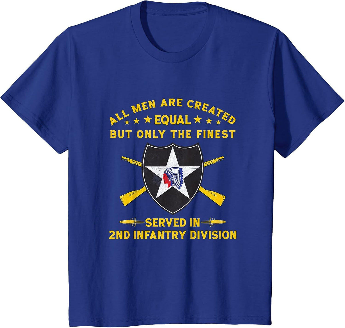 2nd Infantry Division Veteran Camp Humphreys South Korea Tee T-Shirt - Royal Blue