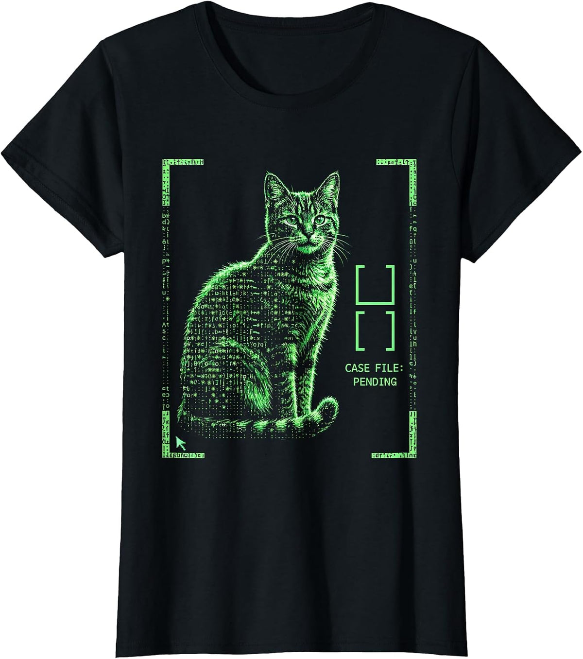 Case File: Pending Funny Quantum Physics Science Geek Humor T-Shirt - Black