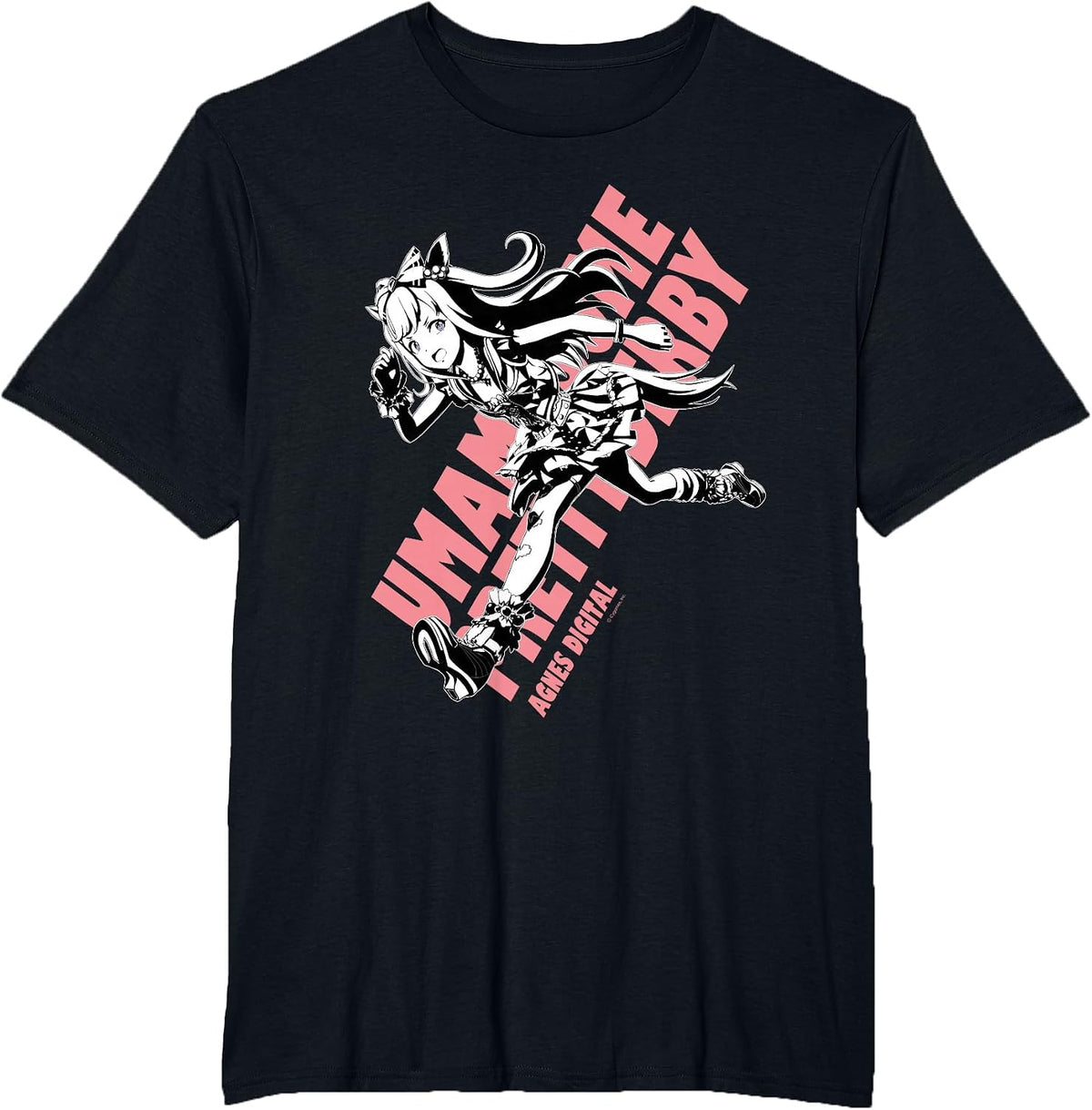 Umamusume: Pretty Derby Agnes Digital T-Shirt - Black