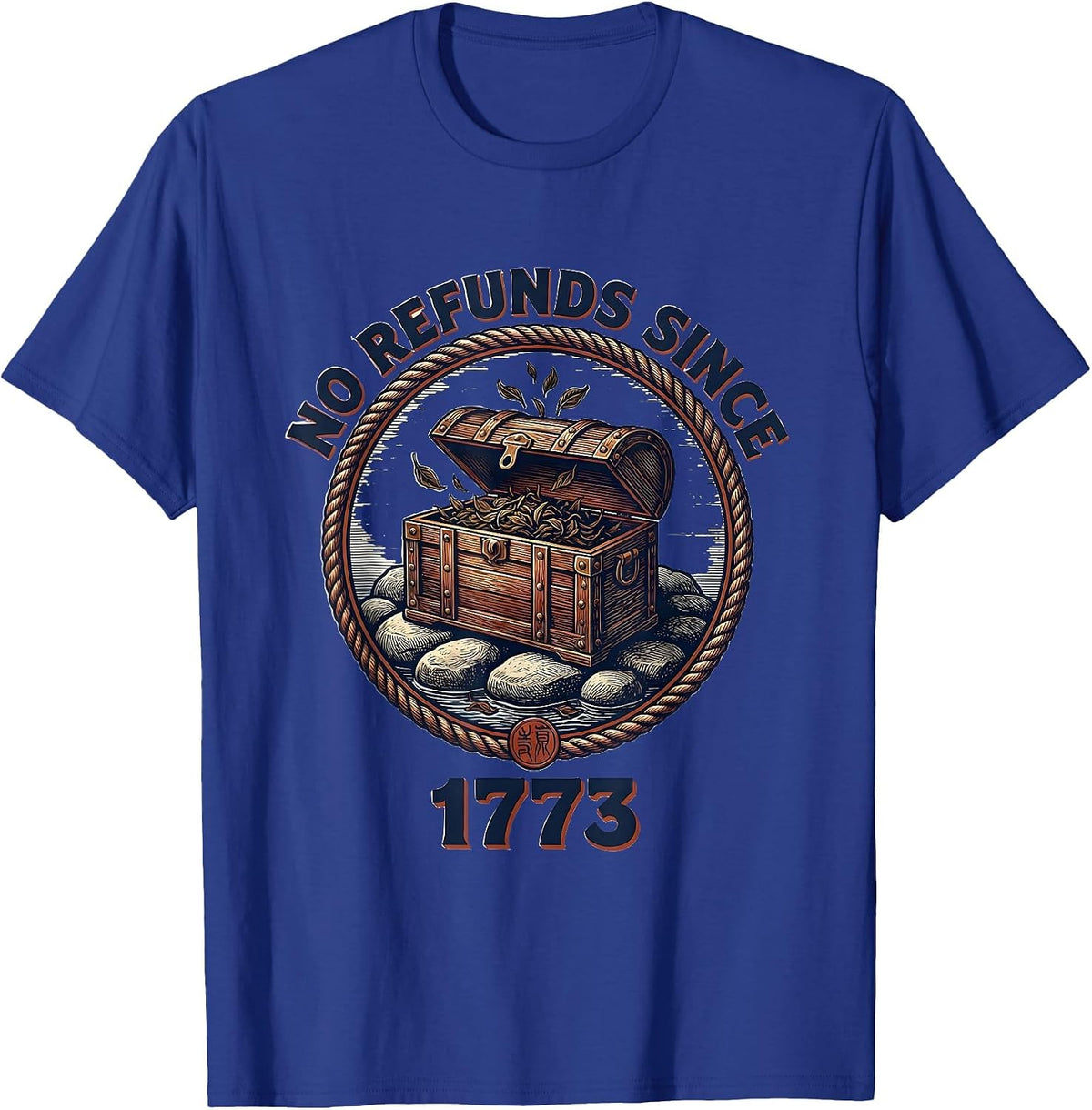 Men's No Refunds Since 1773 Funny History Teacher 4th of July T-Shirt - Royal Blue