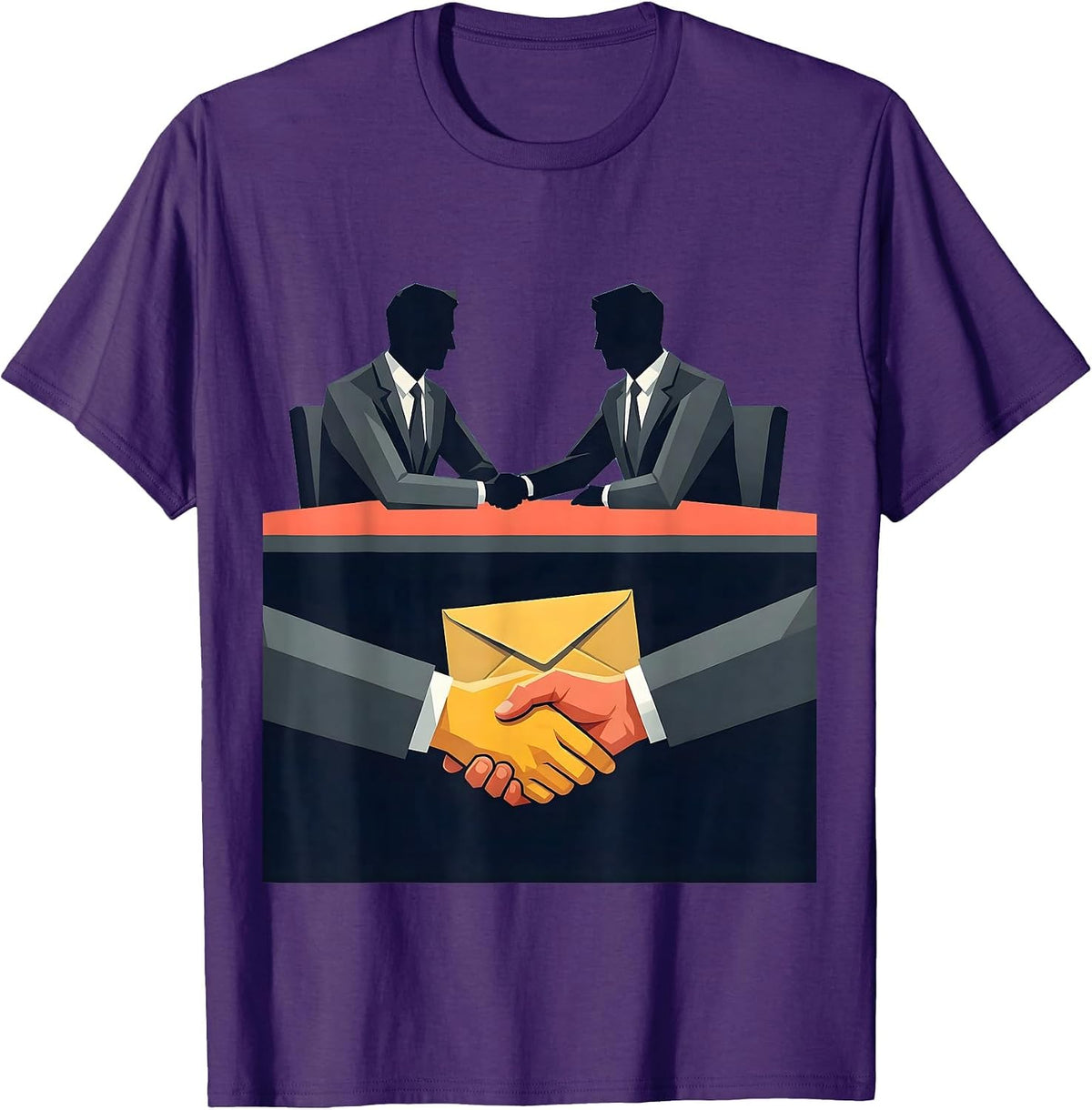 I Cant But I Know A Guy Backroom Deal T-Shirt - Purple