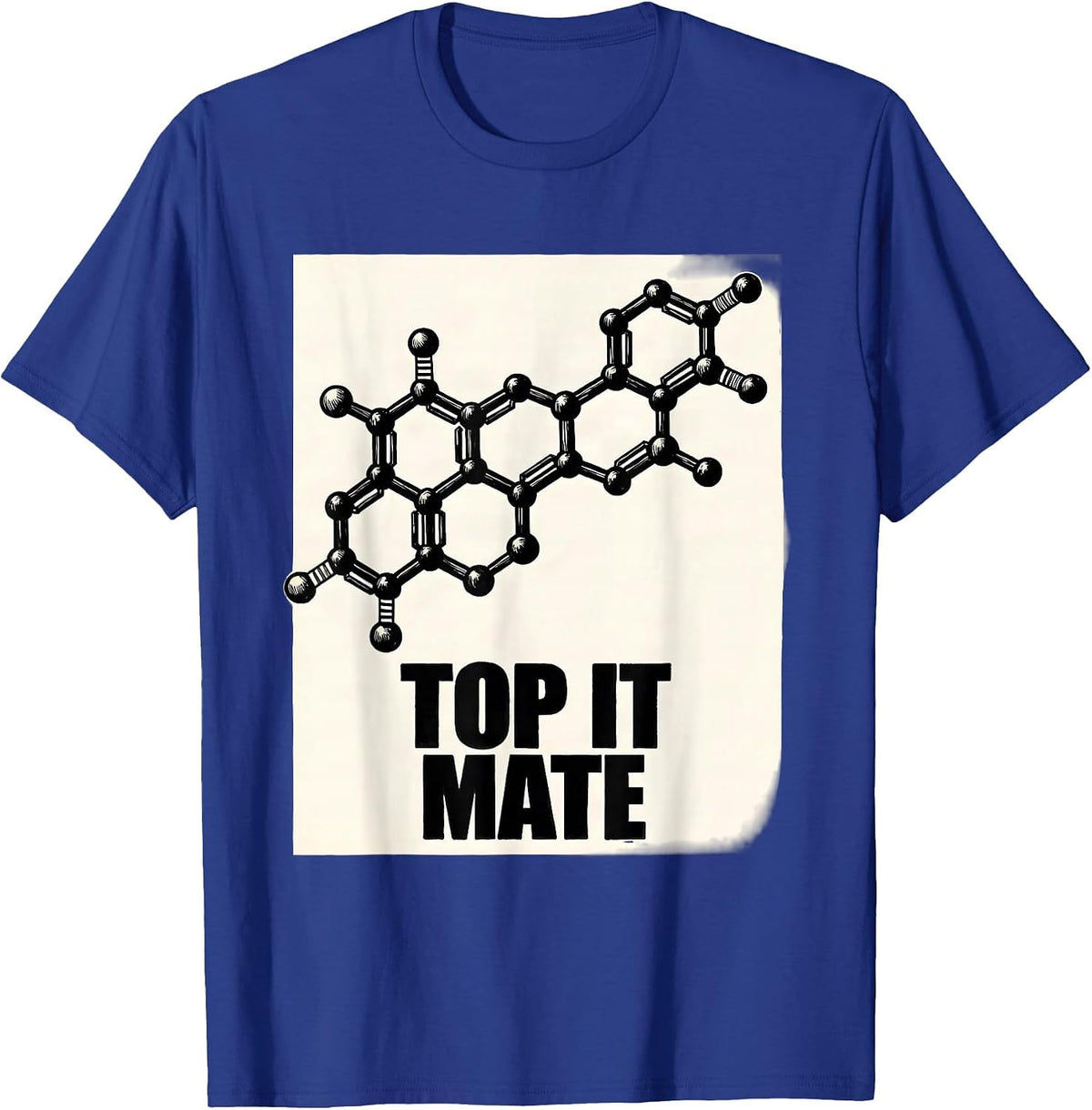 Top It Mate Funny Pharmacy Technician Chemistry Joke T-Shirt - Royal Blue
