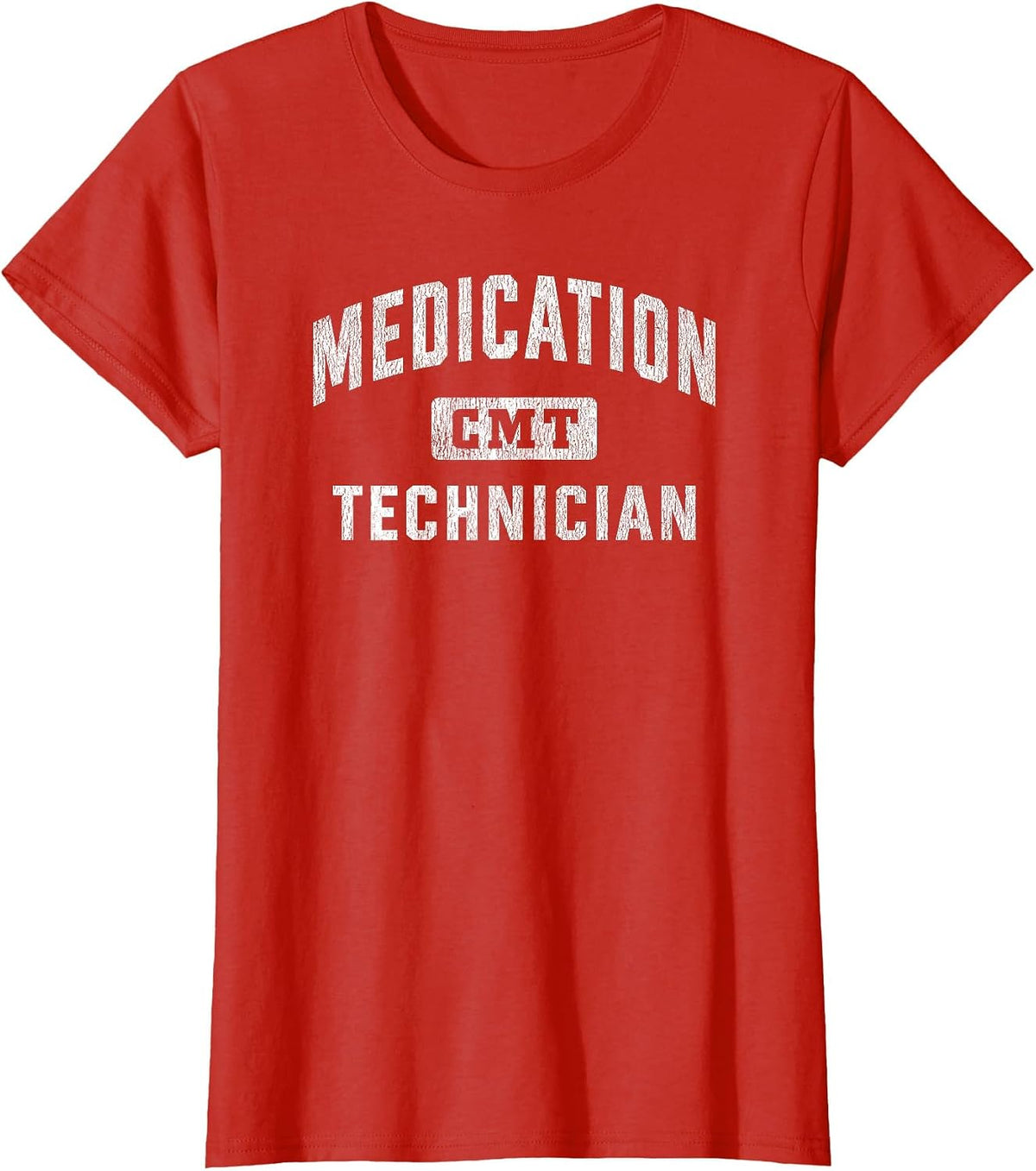 Certified Medication Technician T-Shirt - Red