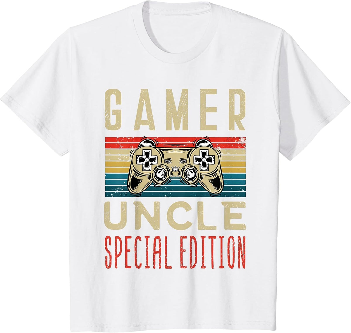 Funny Uncle Video Games,Uncle T-Shirt - White