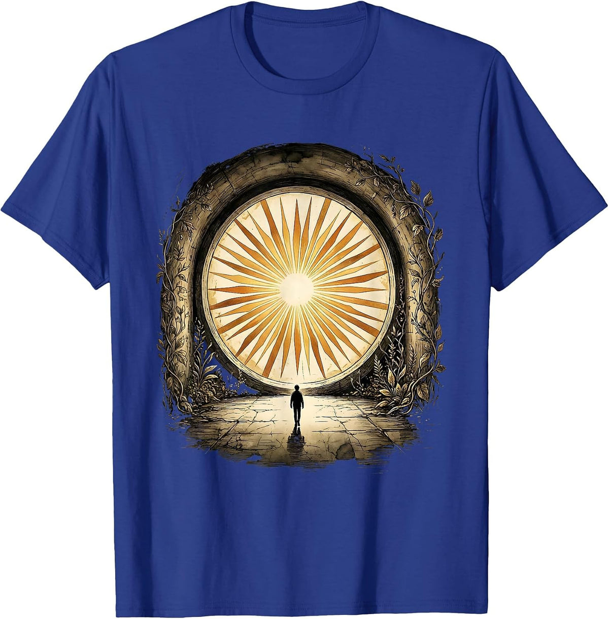 Men's Suicide Prevention Tunnel of Hope Graphic T-Shirt - Royal Blue