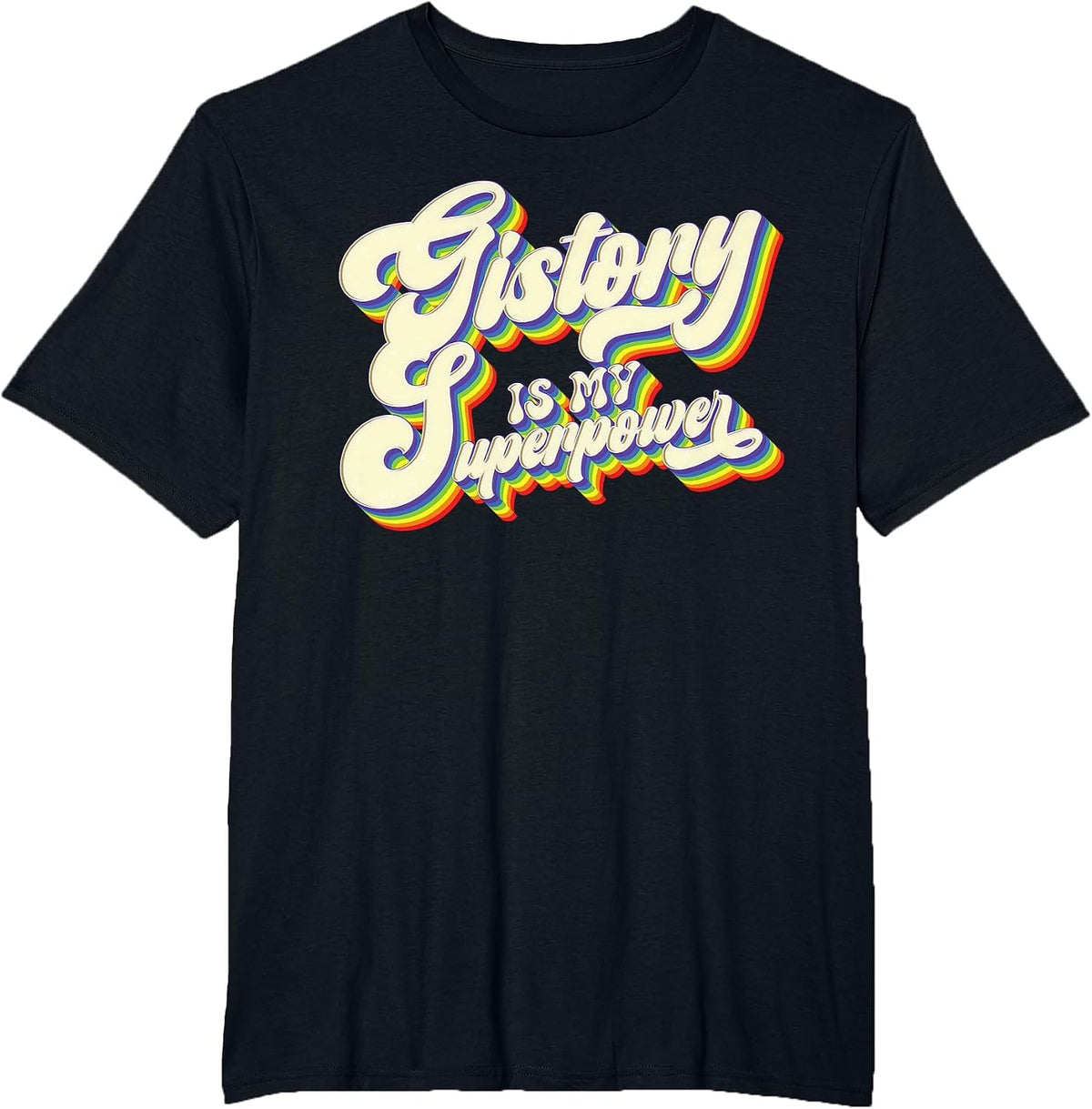 History Teacher T-Shirt - Black