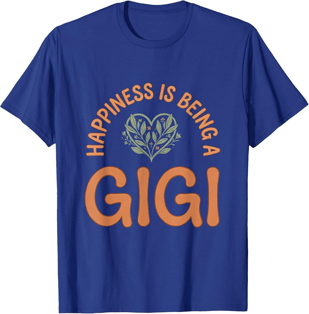 Men's Happiness Is Being A Gigi Boho Grandma Mother's Day T-Shirt - Royal Blue