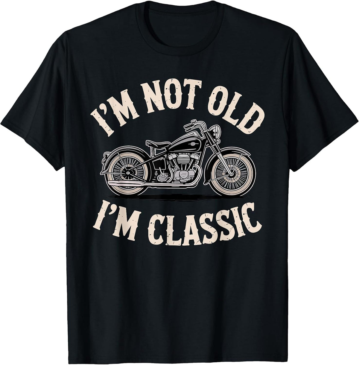Best Motorcycle Design for Men Women Motorbike Lover Biker T-Shirt - Black