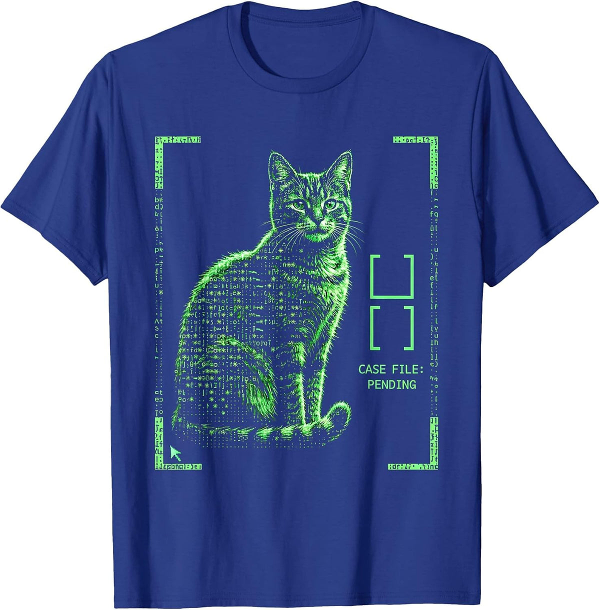 Case File: Pending Funny Quantum Physics Science Geek Humor T-Shirt - Royal Blue