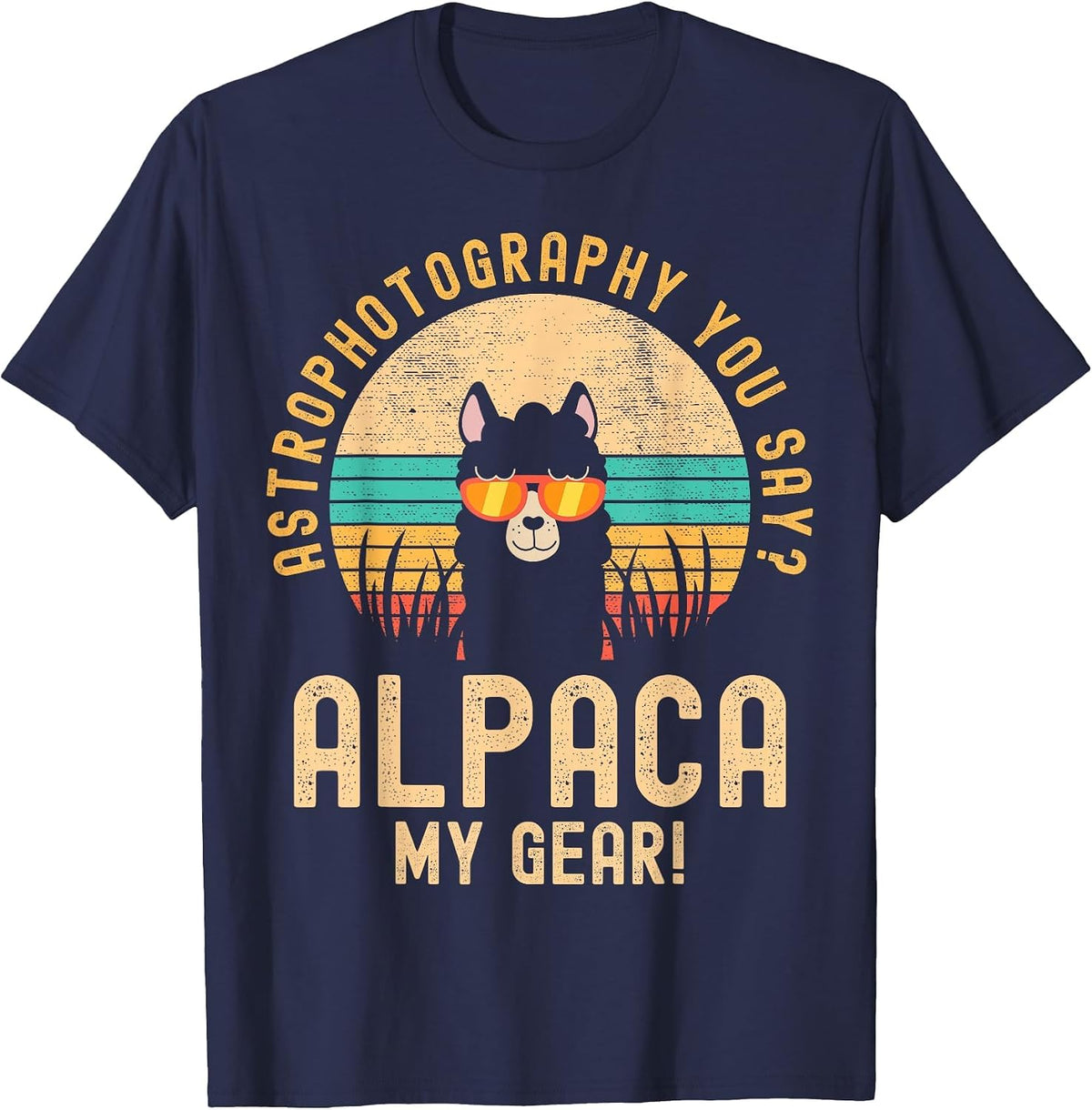 Astronomical Imaging Astro Photography Astrophotography T-Shirt - Navy Blue